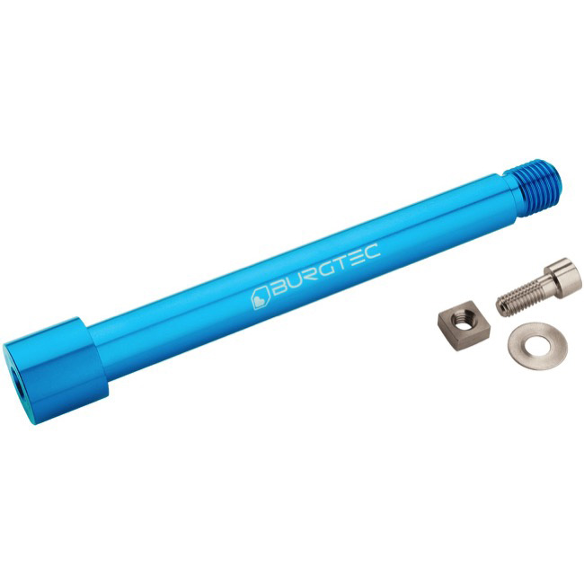 Burgtec Fox Fork 2021+ Axle, 15x110mm, Colorado Blue