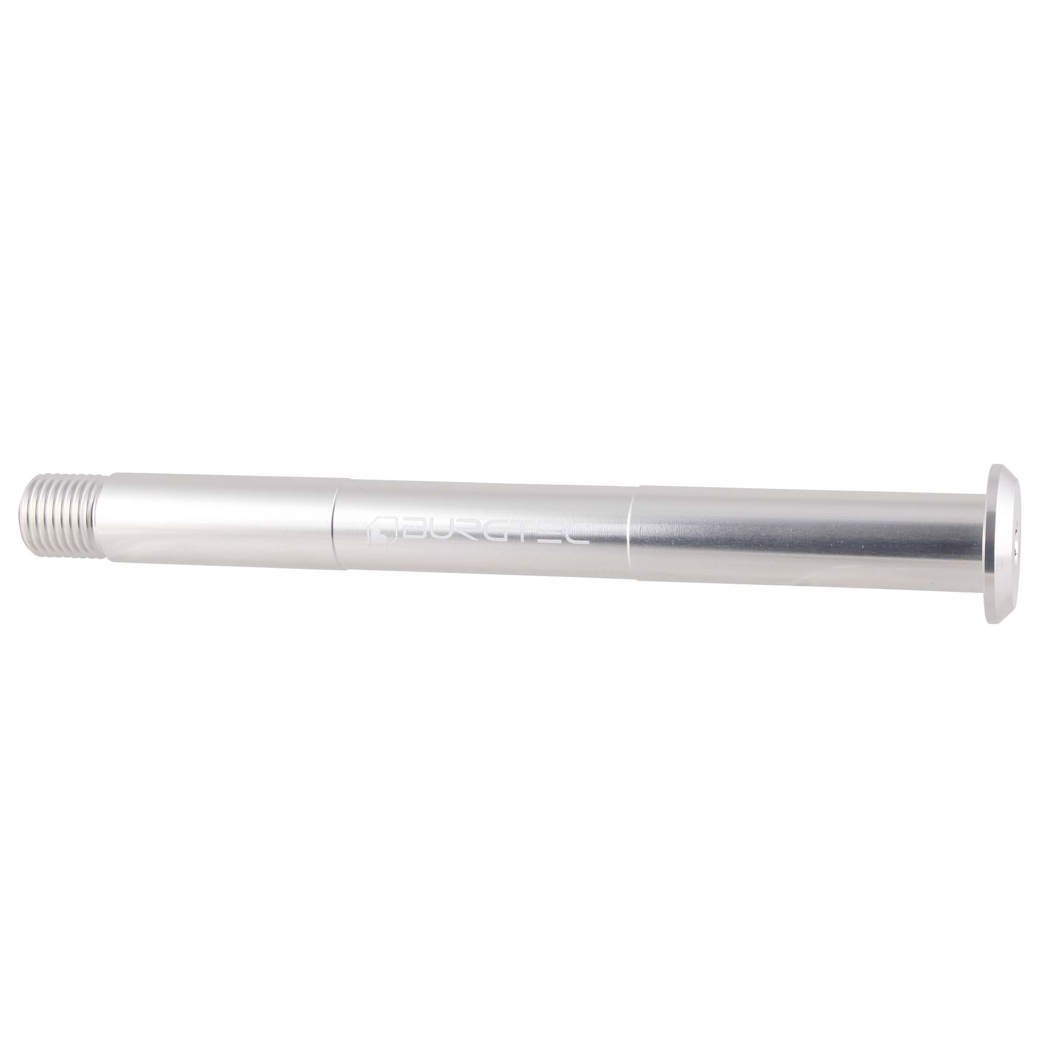 Burgtec Fox Fork Pre-2021 Axle, 15x110mm, Rhodium Silver