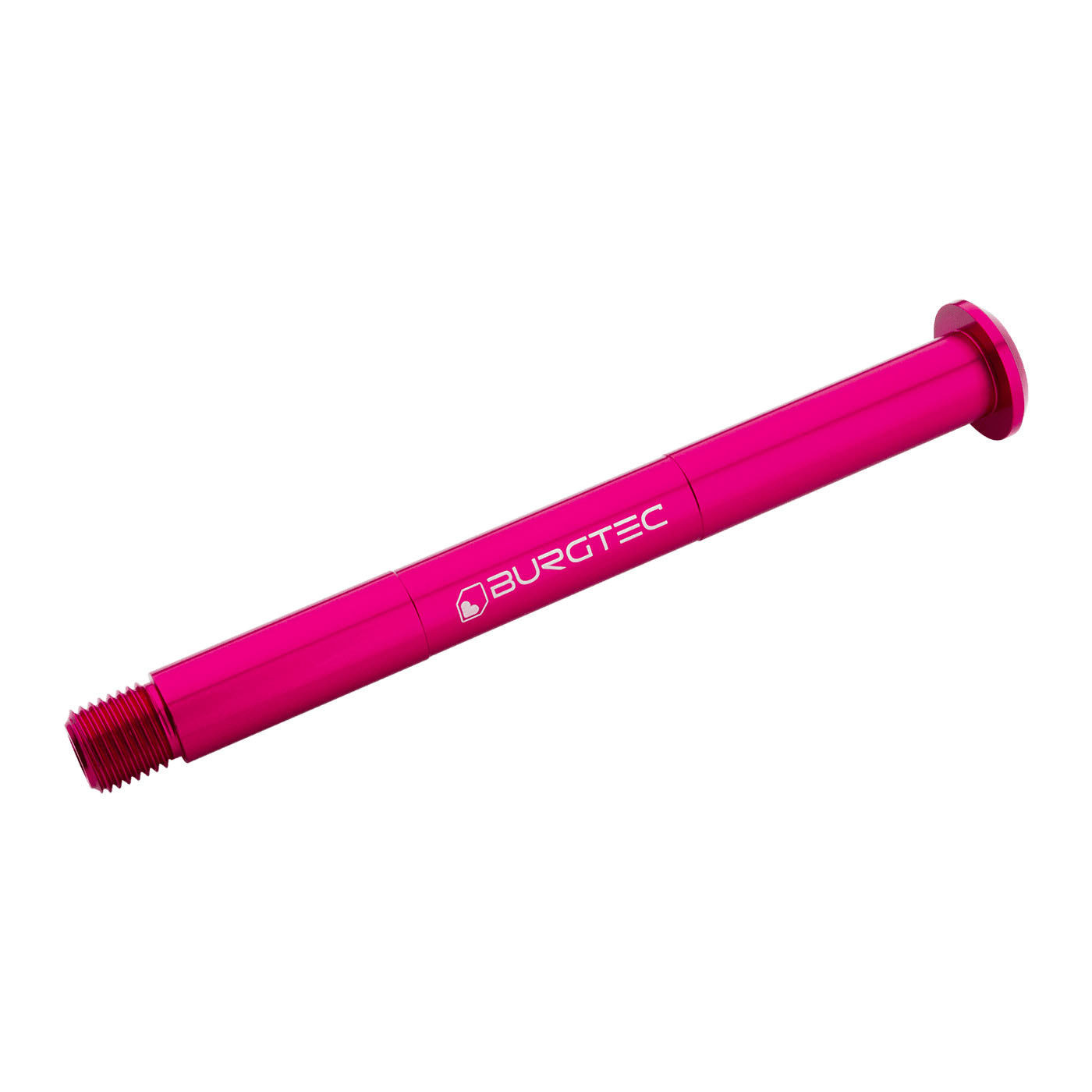 Burgtec Fox Fork Pre-2021 Axle, 15x110mm, Toxic Barbie Pink