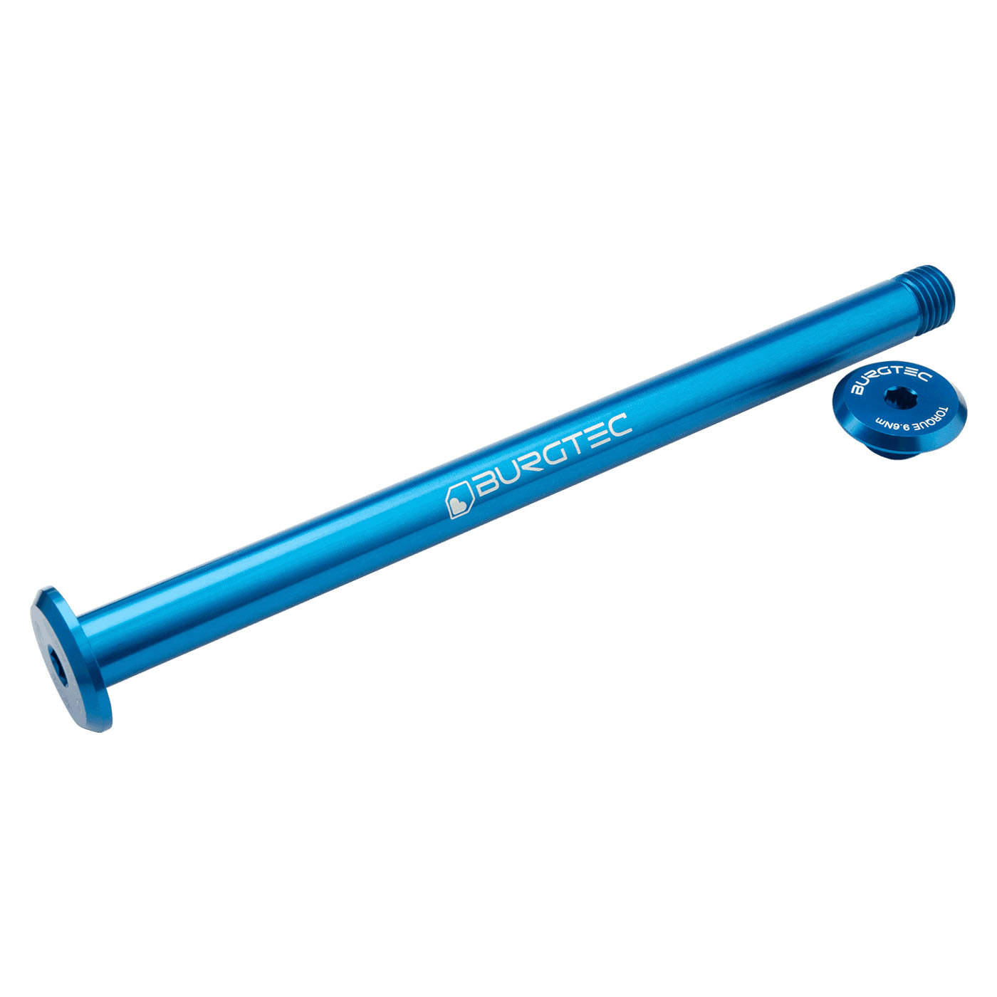 Burgtec Evil 170 Rear Axle, 12x170mm - Deep Blue