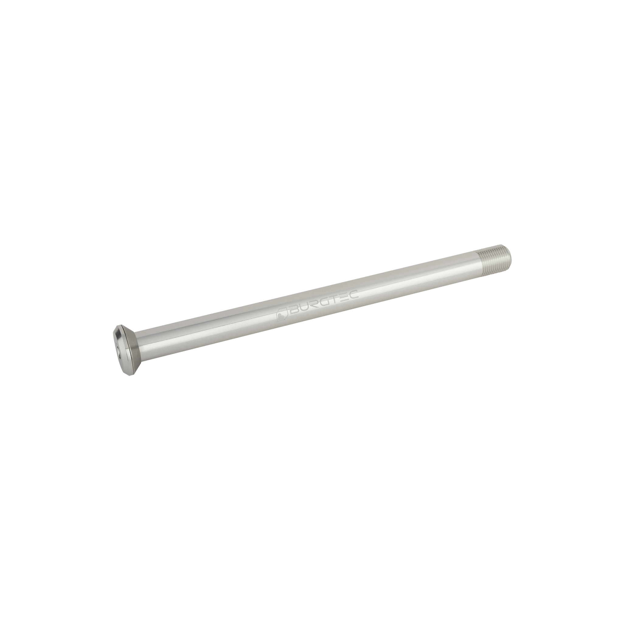 Burgtec Specialized 172mm Rear Axle, 12x1.0mm, Rhodium Silver
