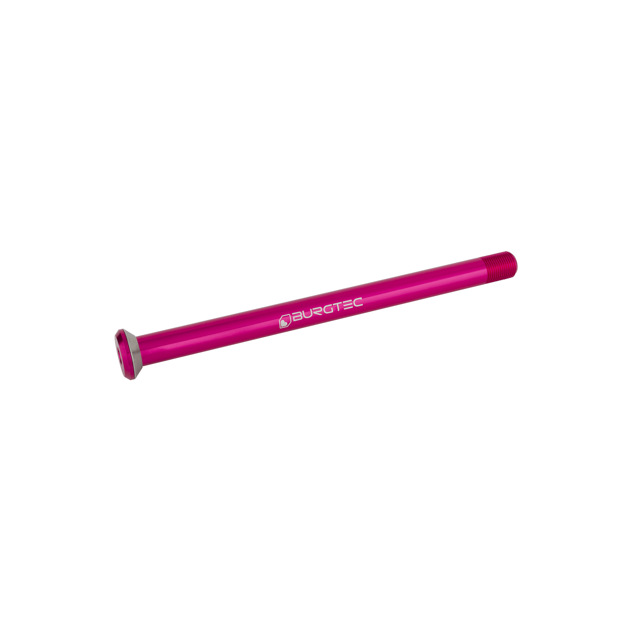Burgtec Specialized 172mm Rear Axle, 12x1.0mm, Toxic Barbie P