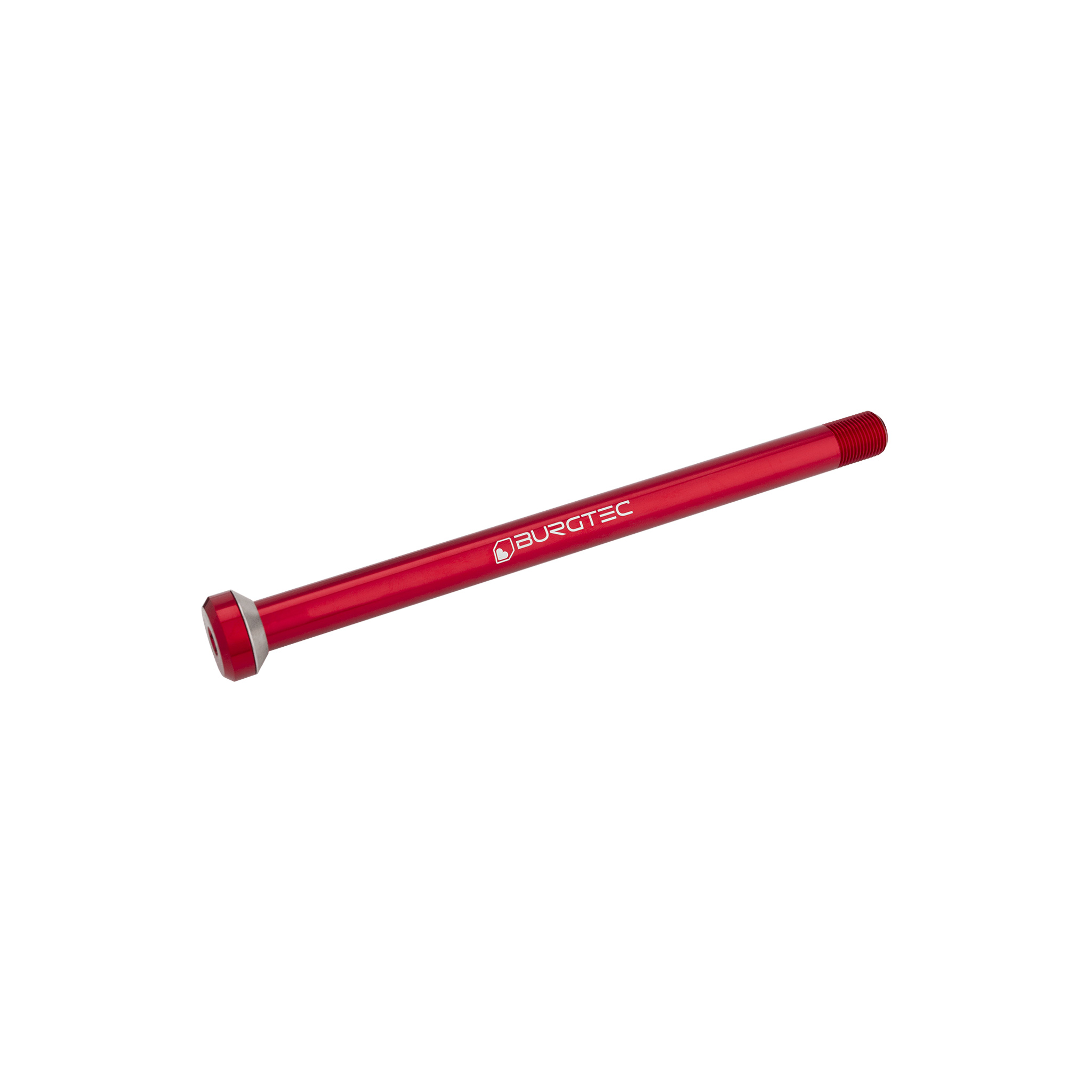 Burgtec Specialized 175.5mm Rear Axle, 12x1.0mm, Race Red