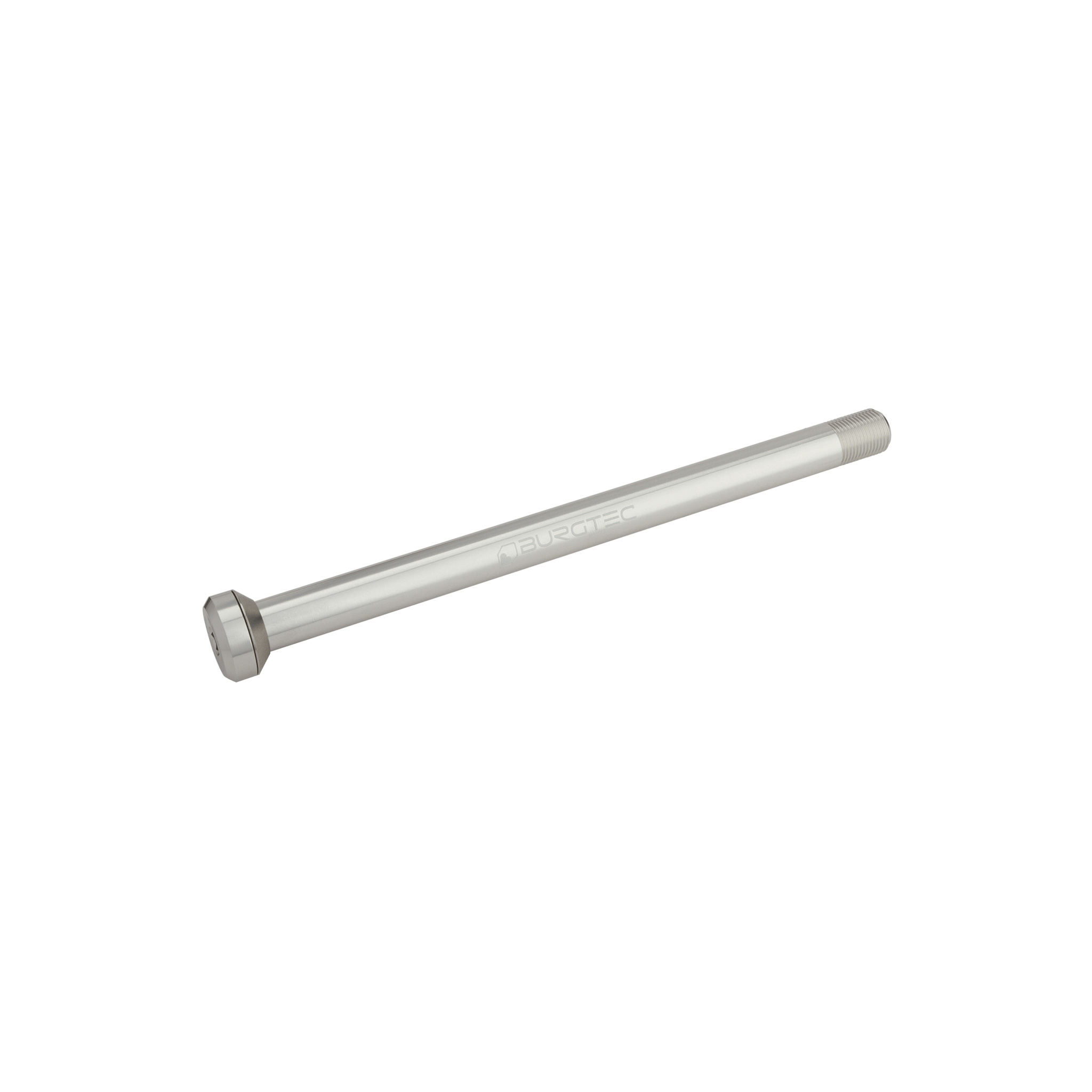 Burgtec Specialized 175.5mm Rear Axle, 12x1.0mm, Rhodium Silv