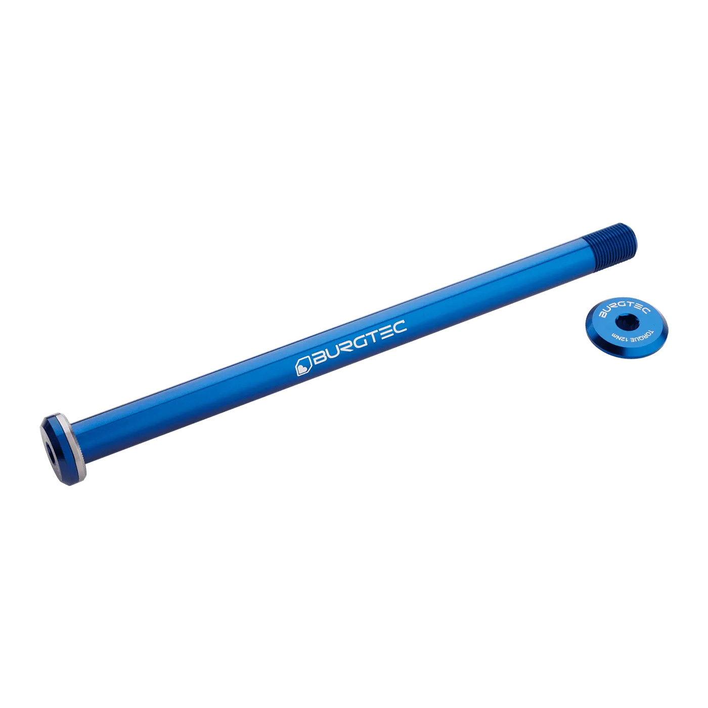 Burgtec Santa Cruz V10 182mm Rear Axle, Deep Blue