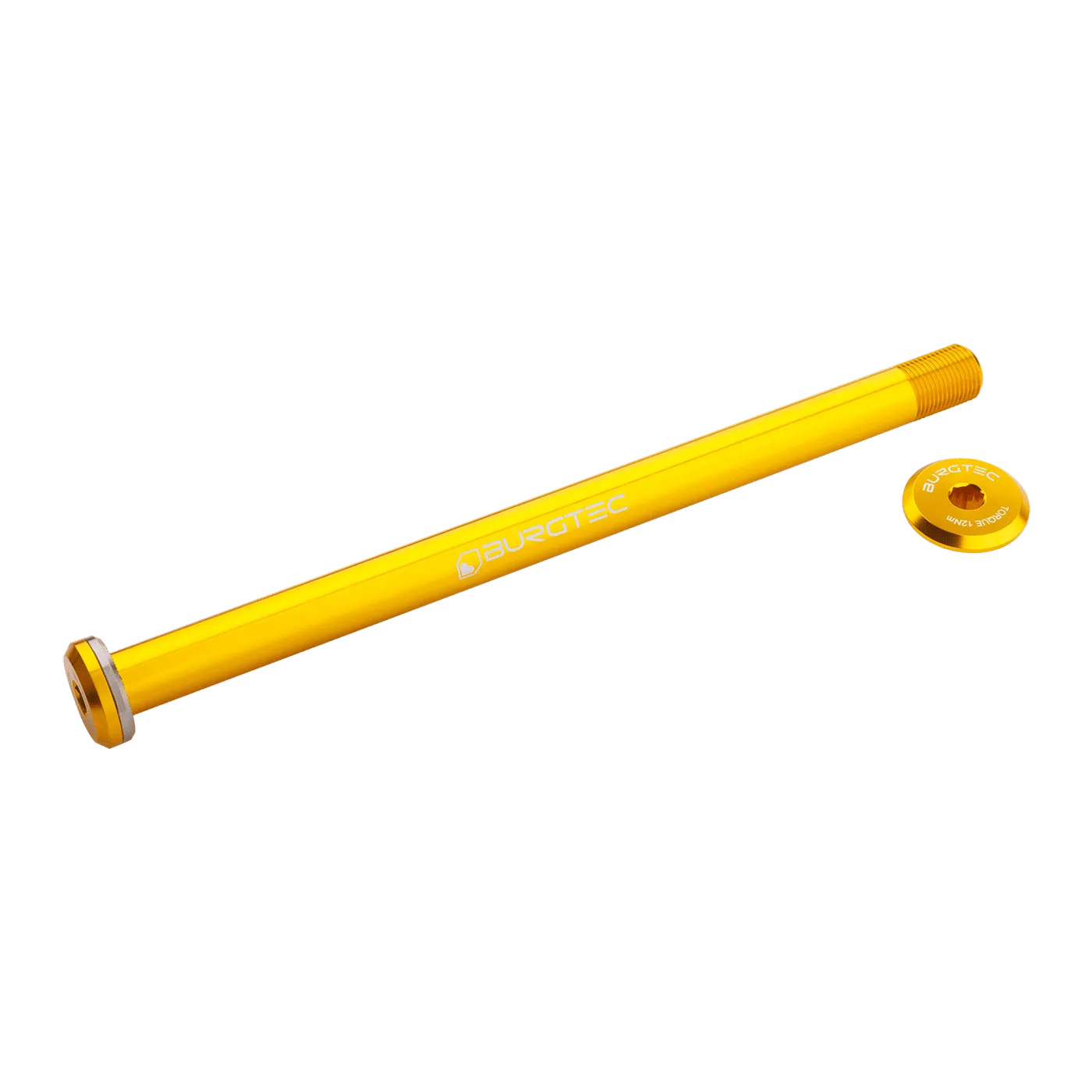 Burgtec Santa Cruz V10 182mm Rear Axle, Burgtec Bullion Gold