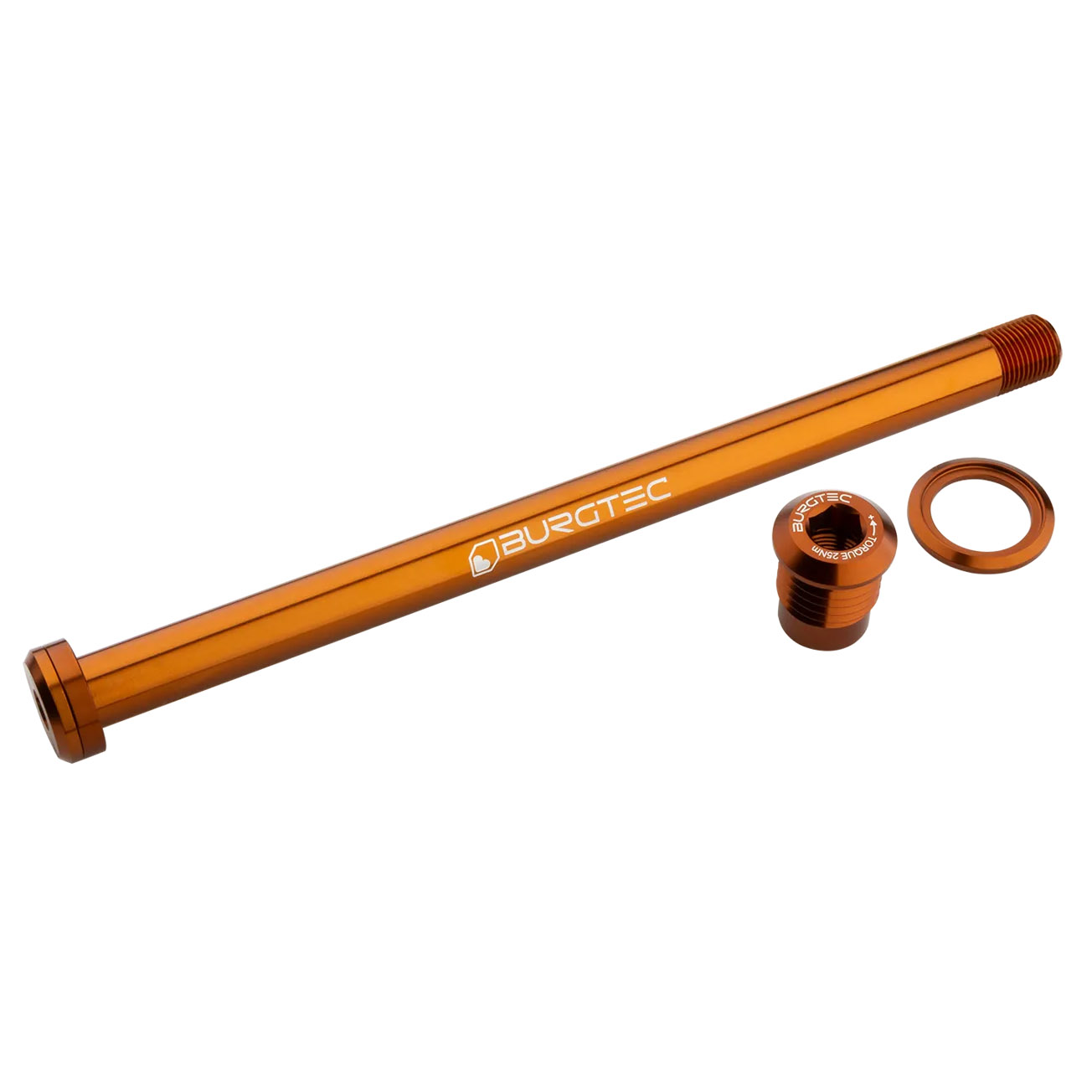 Burgtec 180mm x 12mm 1.00mm Pitch Rear Axle - Kash Bronze