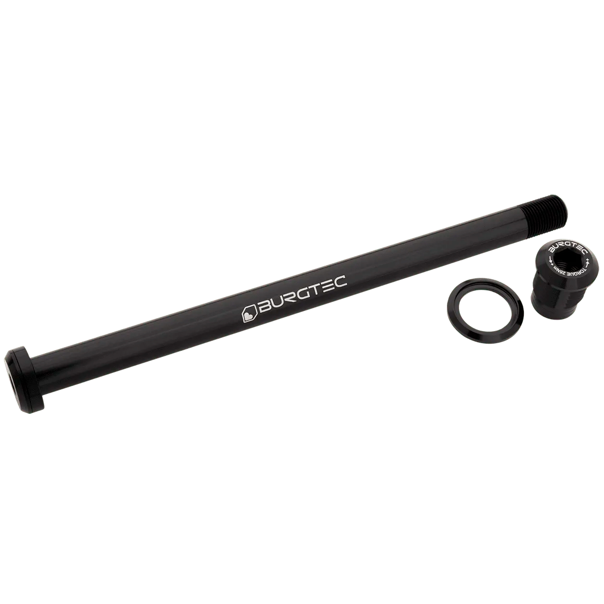Burgtec Pivot 185.3mm UDH Rear Axle, Burgtec Black
