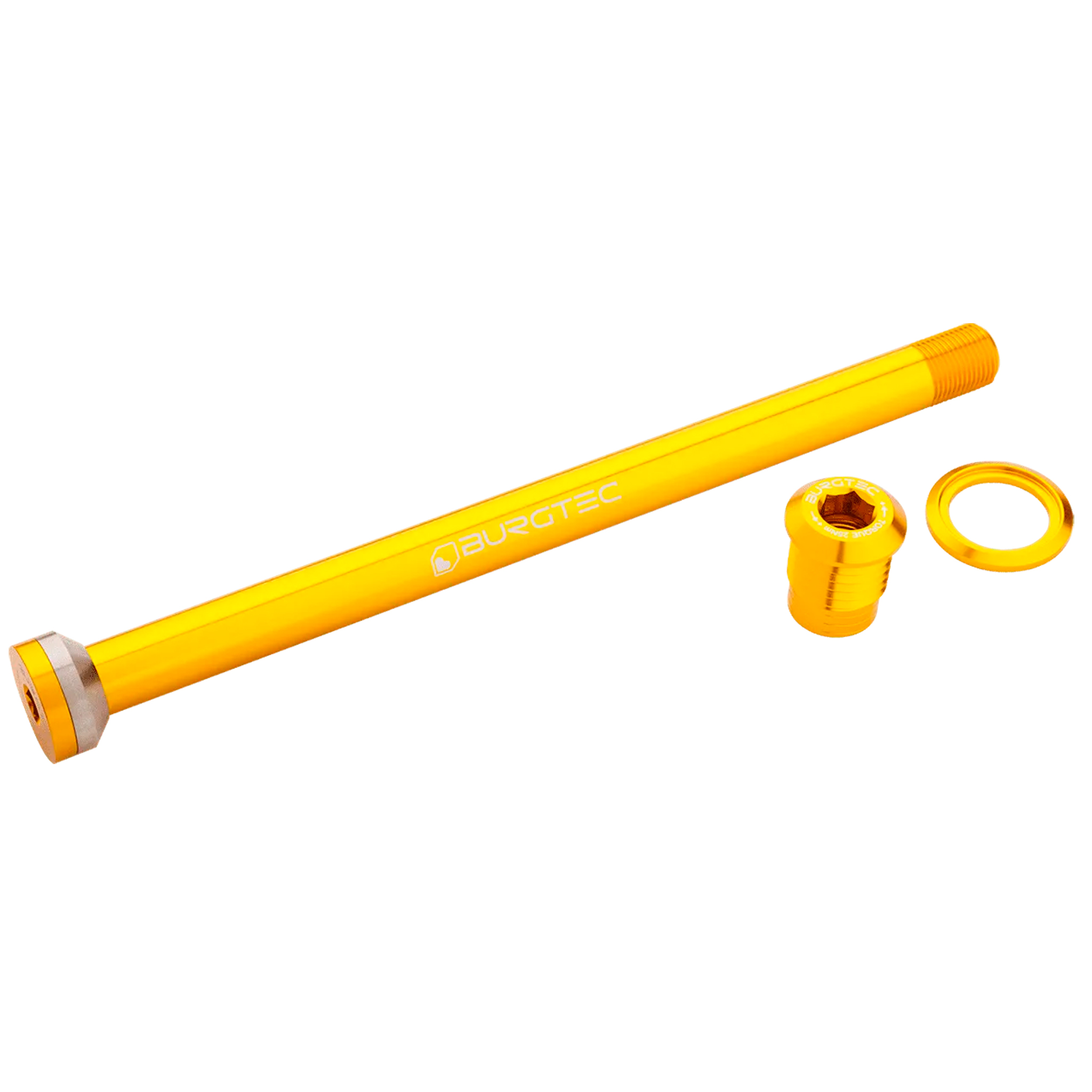 Burgtec Transition 175mm UDH Rear Axle, Burgtec Bullion Gold