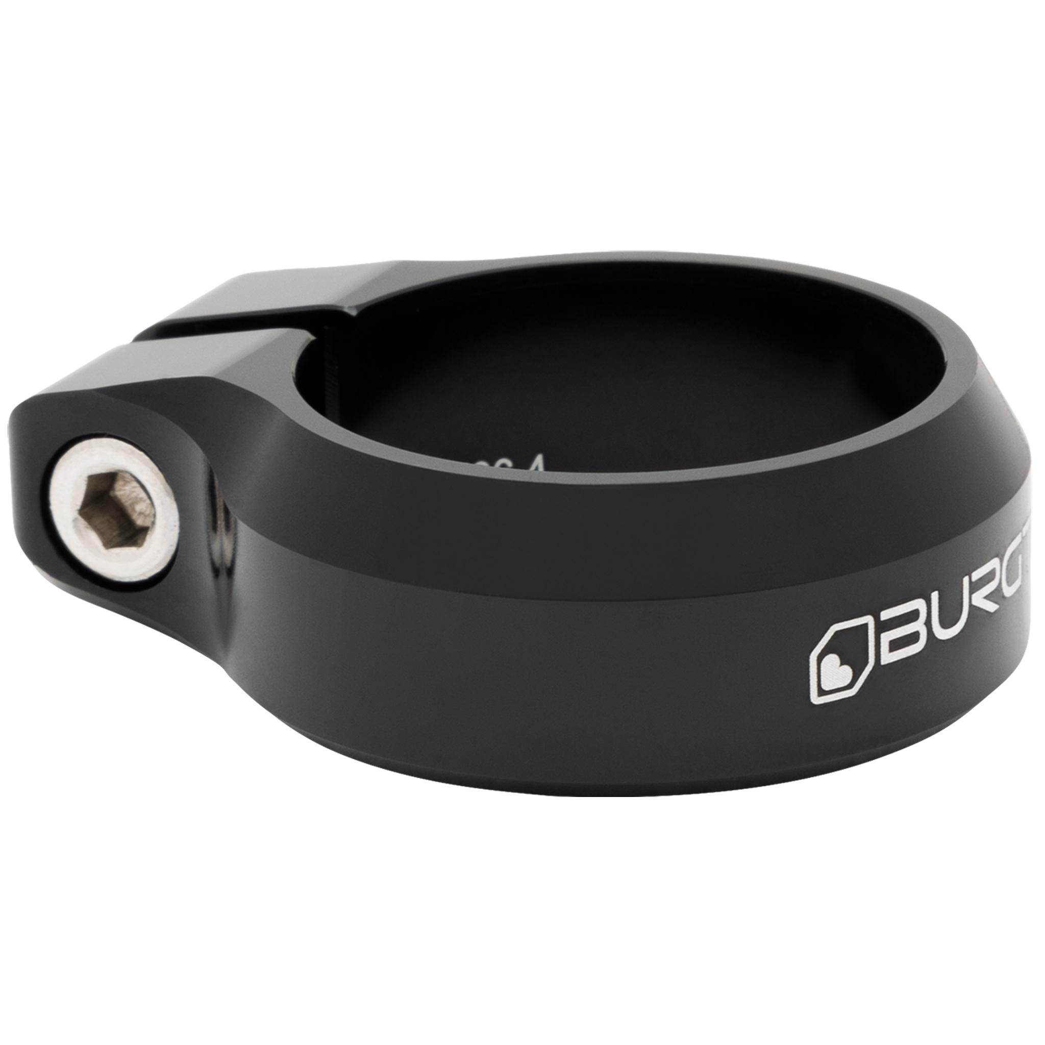 Burgtec Seat Clamp, 36.4mm, Burgtec Black