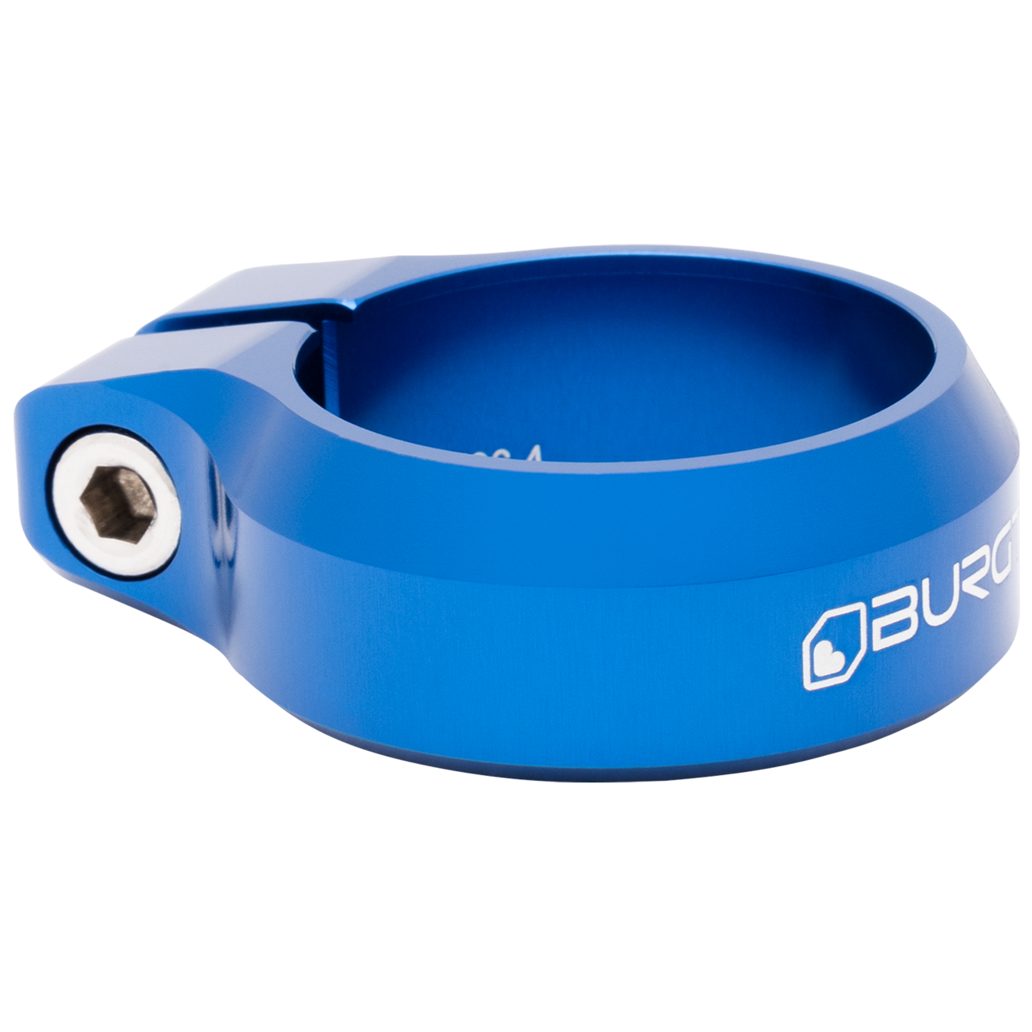 Burgtec Seat Clamp, 36.4mm, Deep Blue