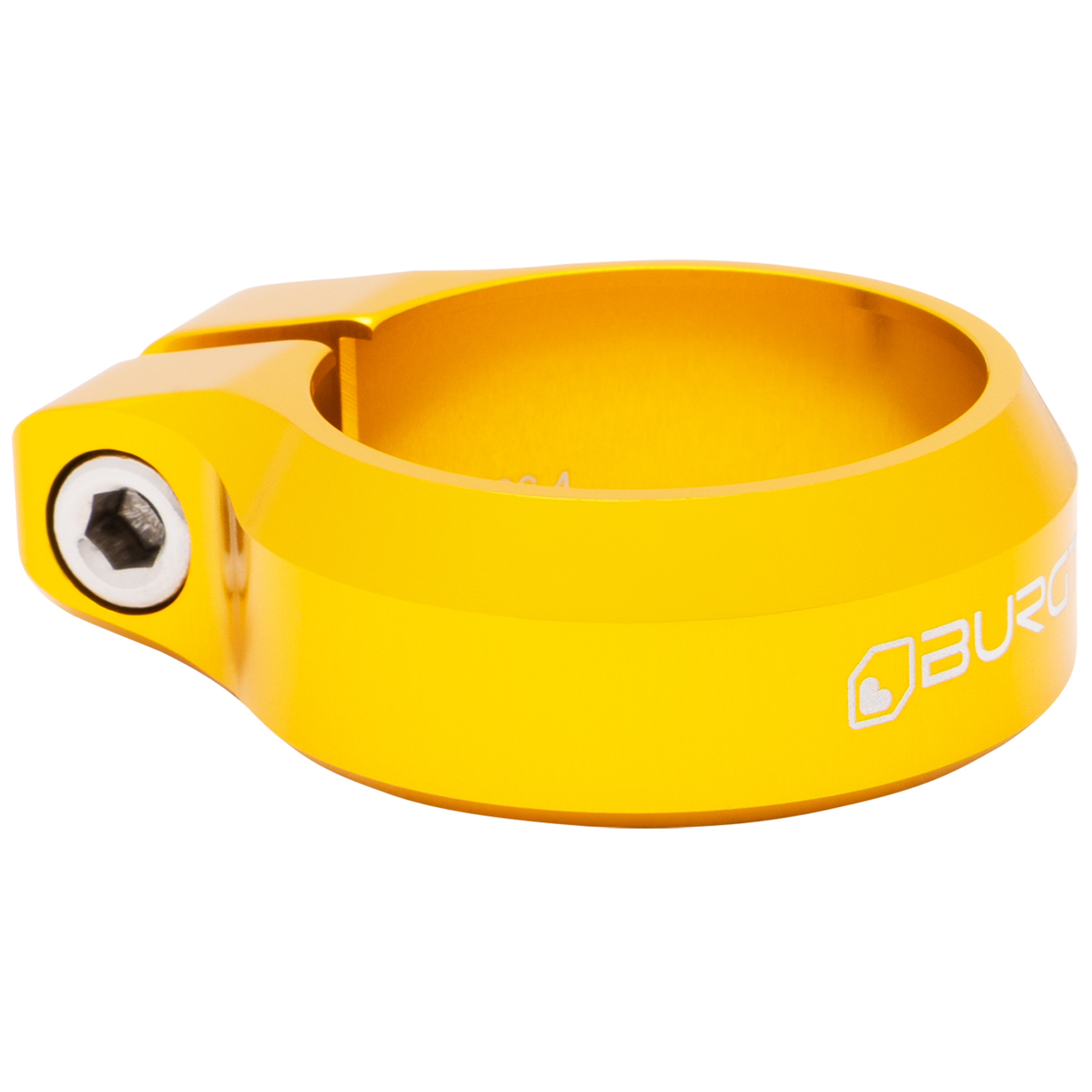 Burgtec Seat Clamp, 36.4mm, Burgtec Bullion Gold