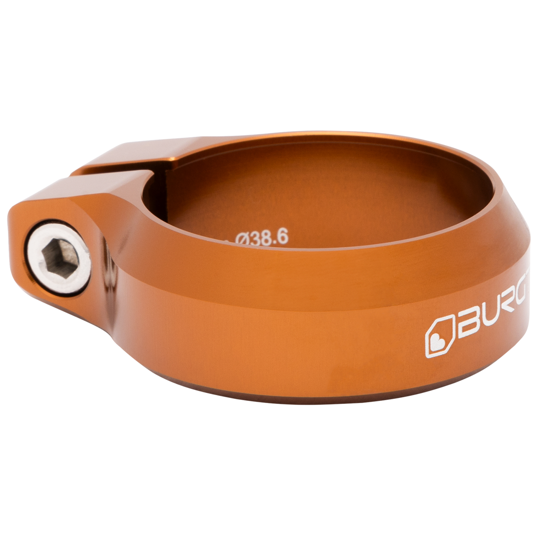 Burgtec Seat Clamp, 38.6mm, Kash Bronze