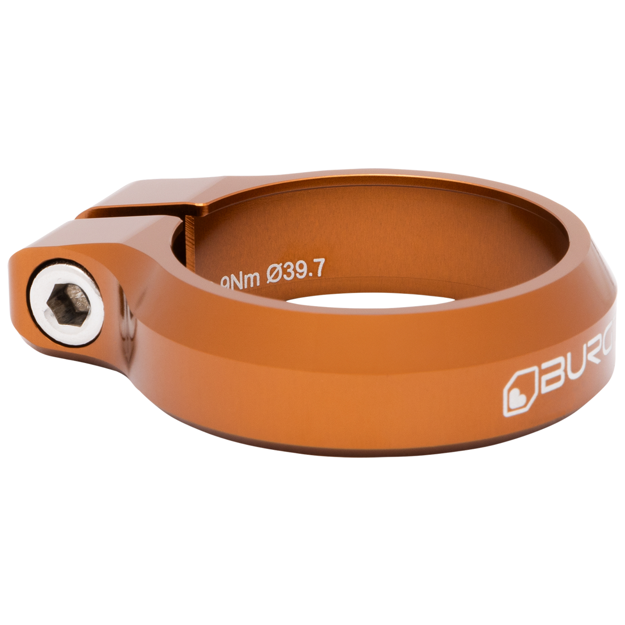 Burgtec Seat Clamp, 39.7mm, Kash Bronze