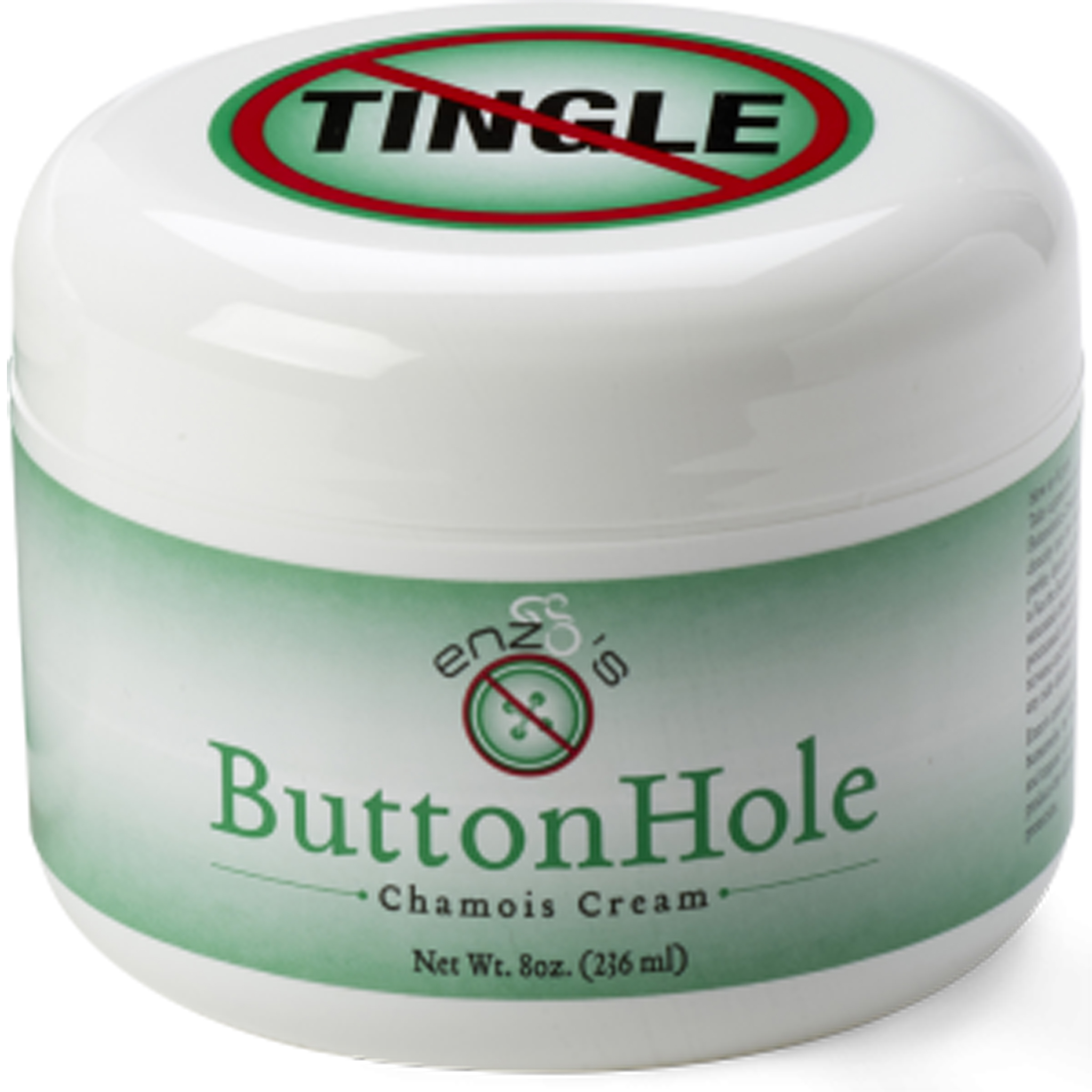 Buttonhole Enzo's No-Tingle Buttonhole Chamois Cream - 8 oz