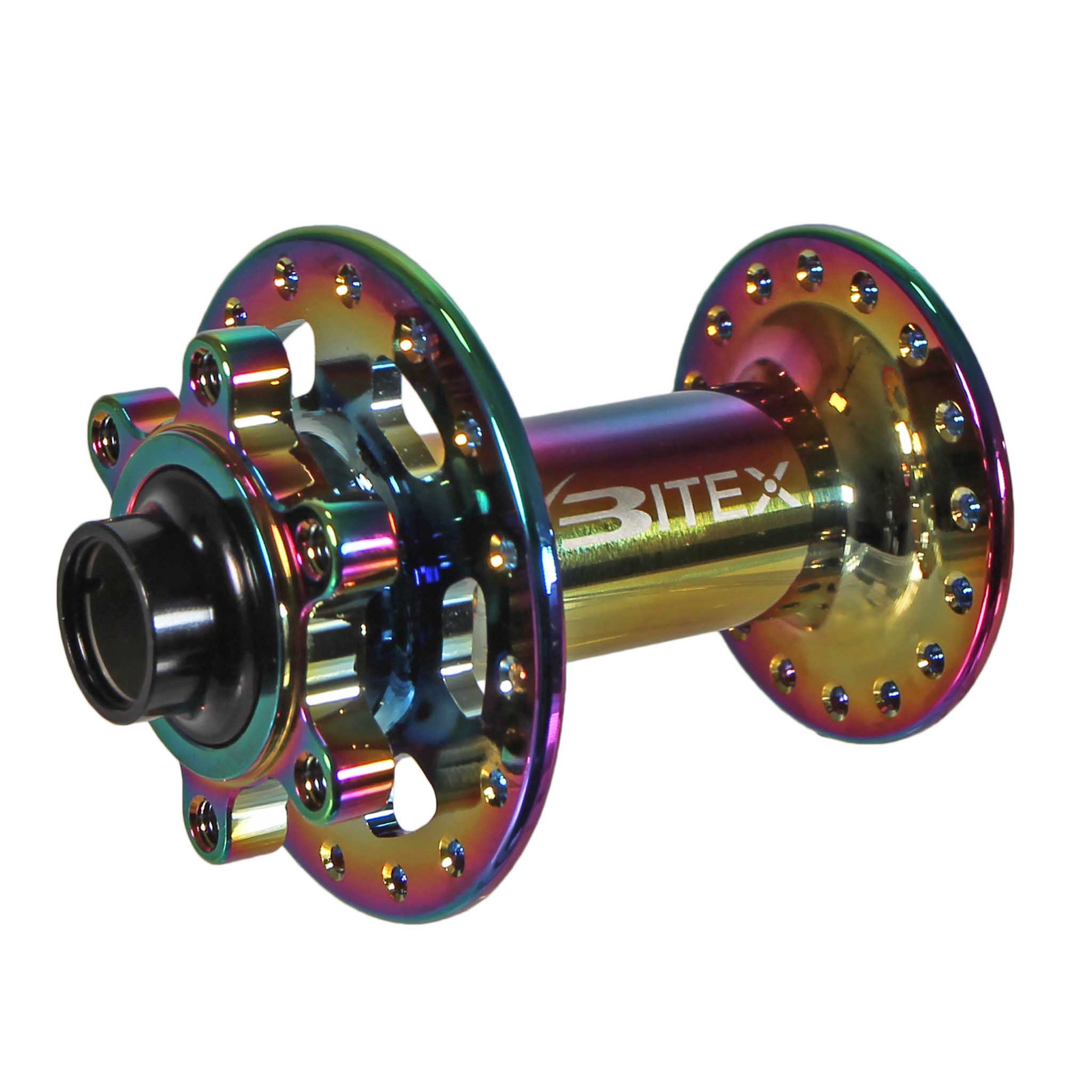 Bitex Hub Front, 6B Disc (BX201FG) 15x100mm TA, 32h, OilSlck