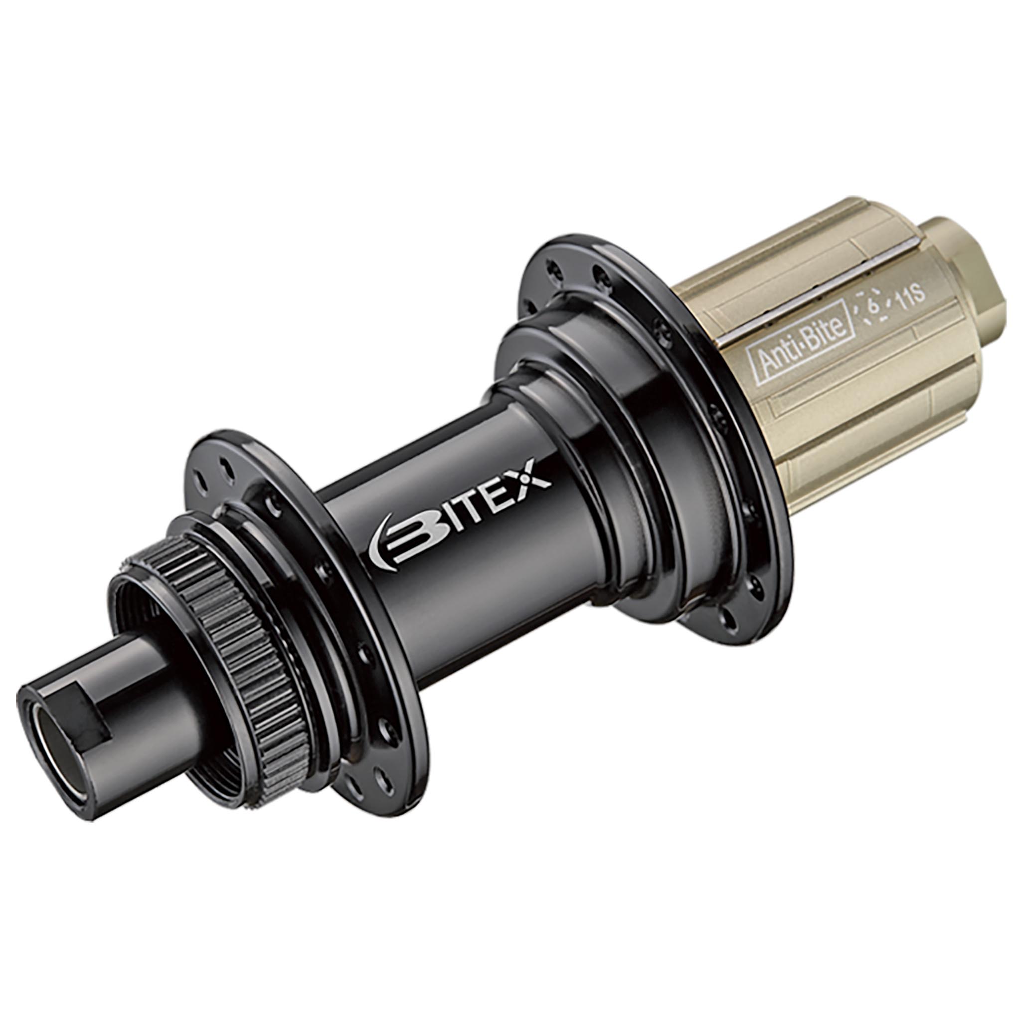 Bitex BX106R CL Disc Hub Rear, 12x142 TA (HG-rd) 32h, Black