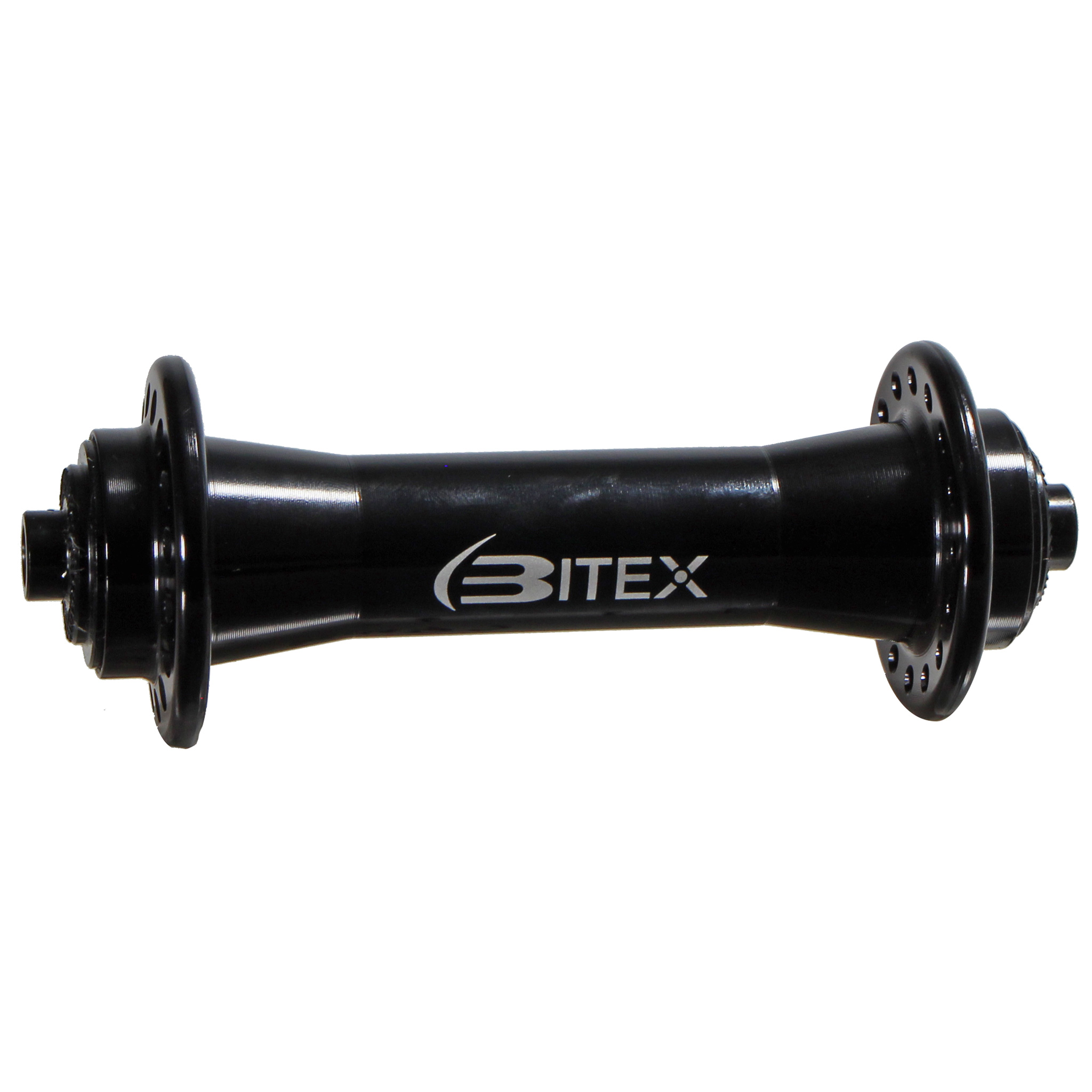 Bitex Hub Front, Non-Disc (RAF12) QRx100, 32h, Black