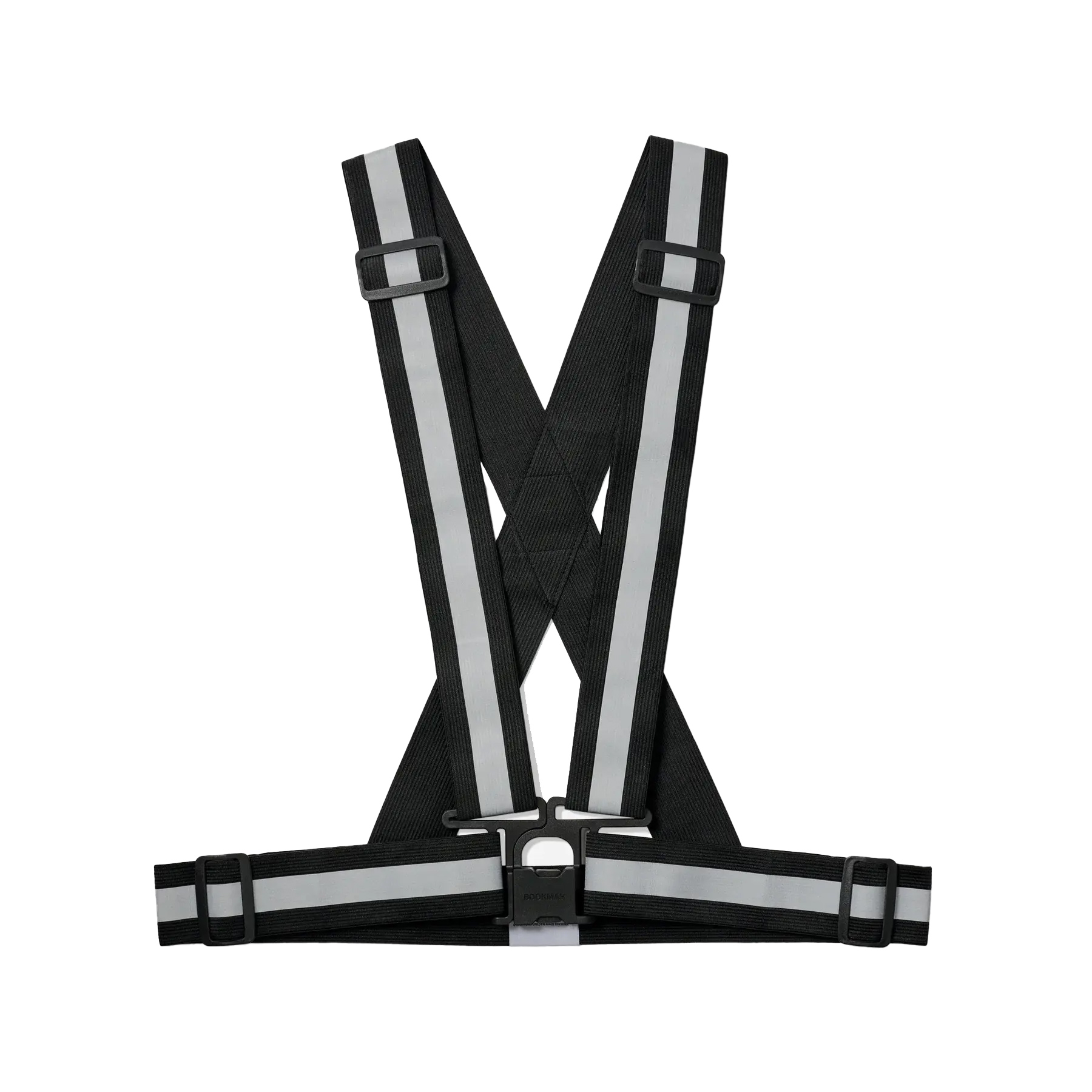 Bookman Visibility Reflective Cross Belt, Black