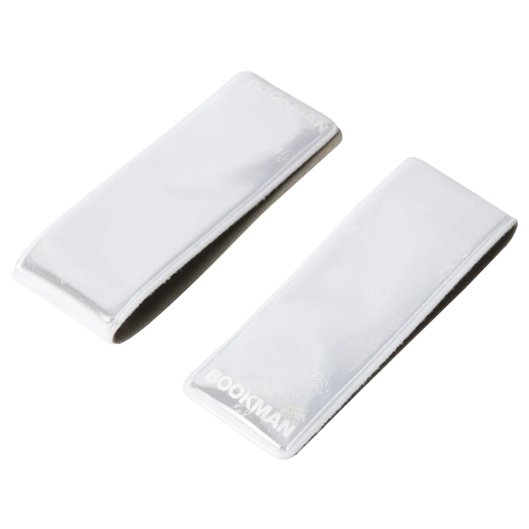 Bookman Visibility Clip-on Reflectors, White