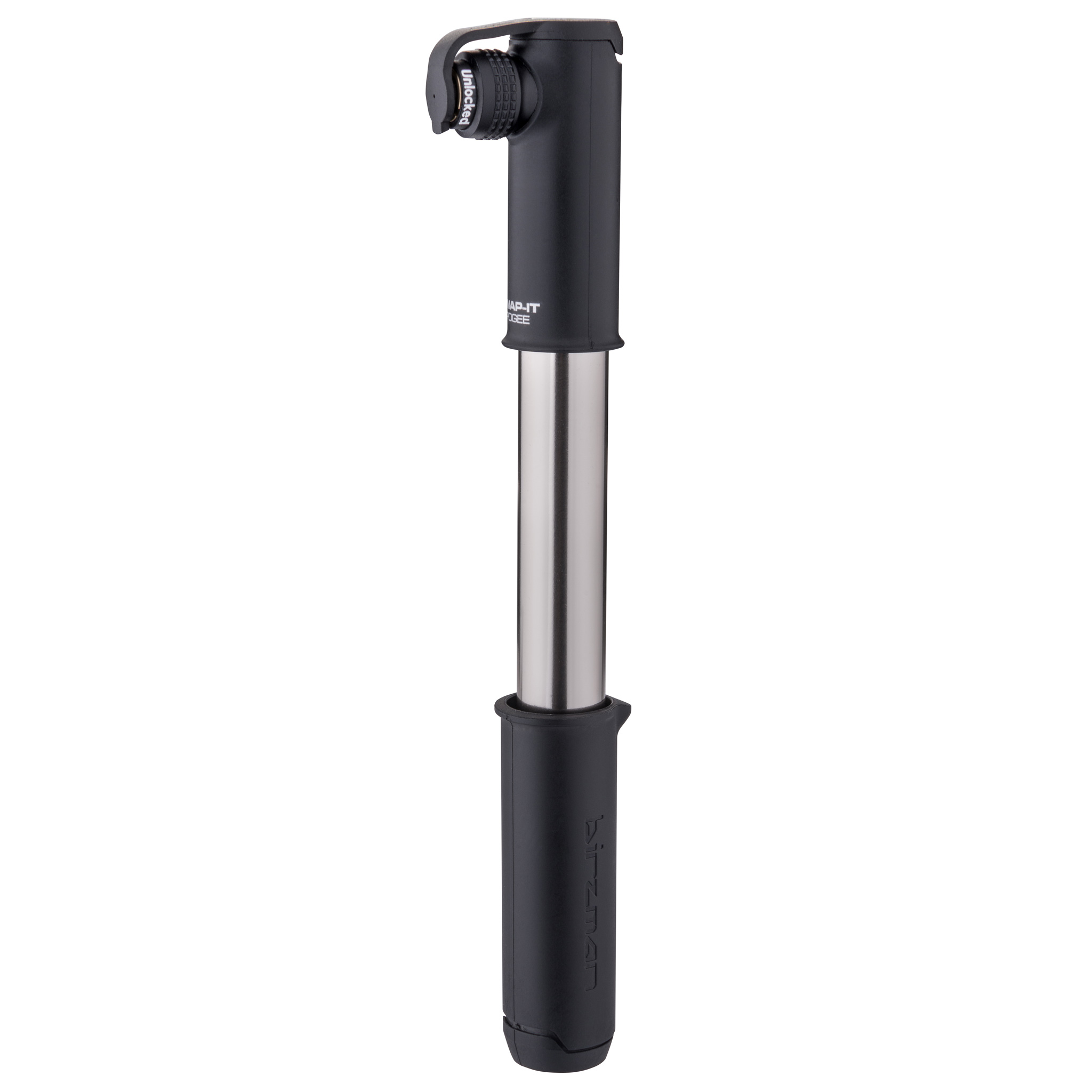 Birzman Scope-Apogee Hand Pump, Silver/Black 