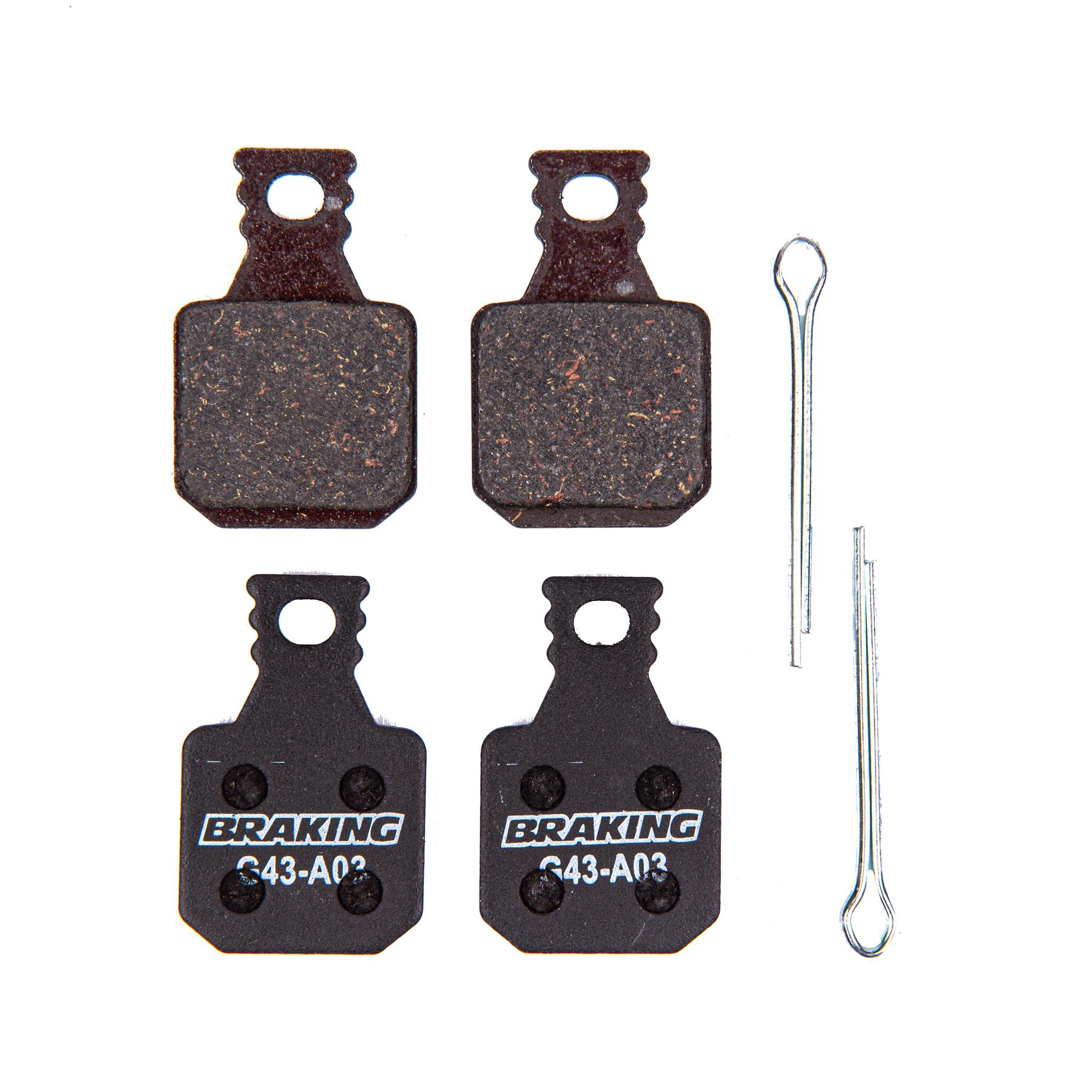 Braking Italy (Sunstar) Disc Pads, Magura MT 5/7 (4 pcs) - Organic