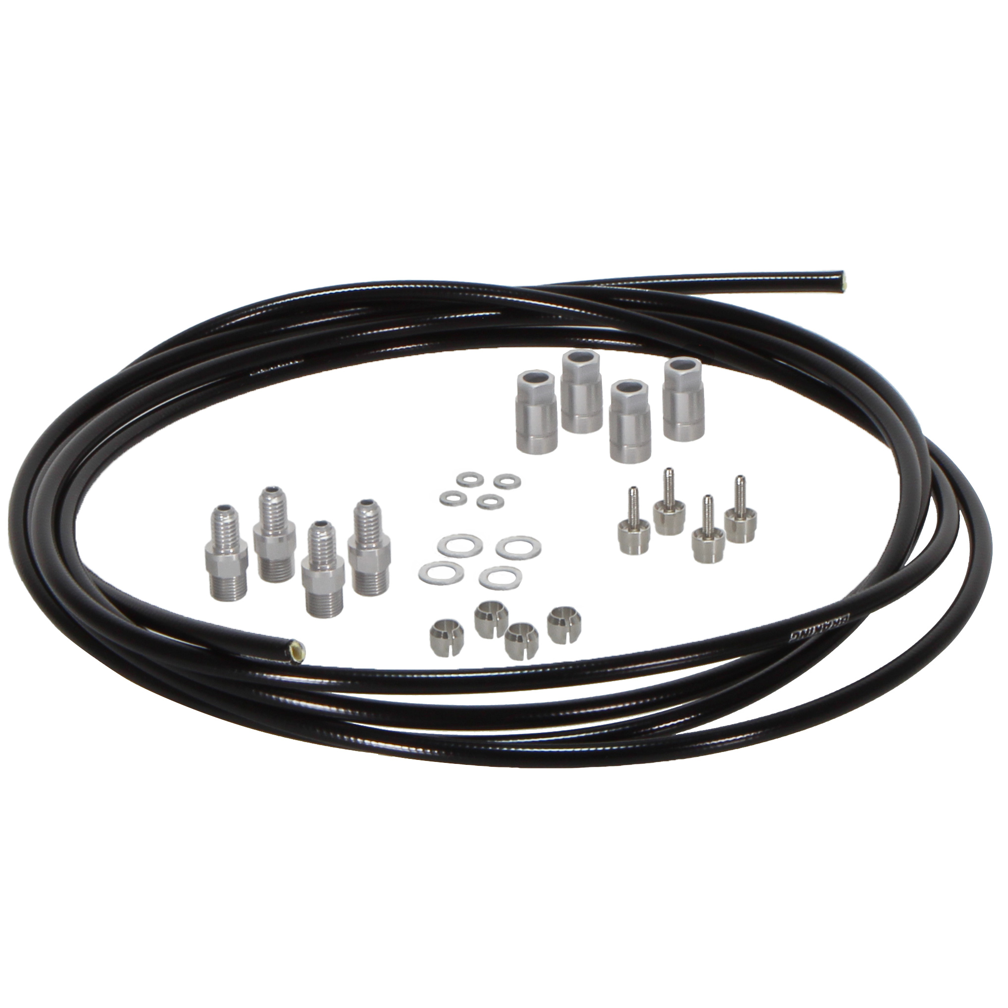 Braking Italy (Sunstar) Incas 2.0 Kevlar Hose Kit, 5mm - Black