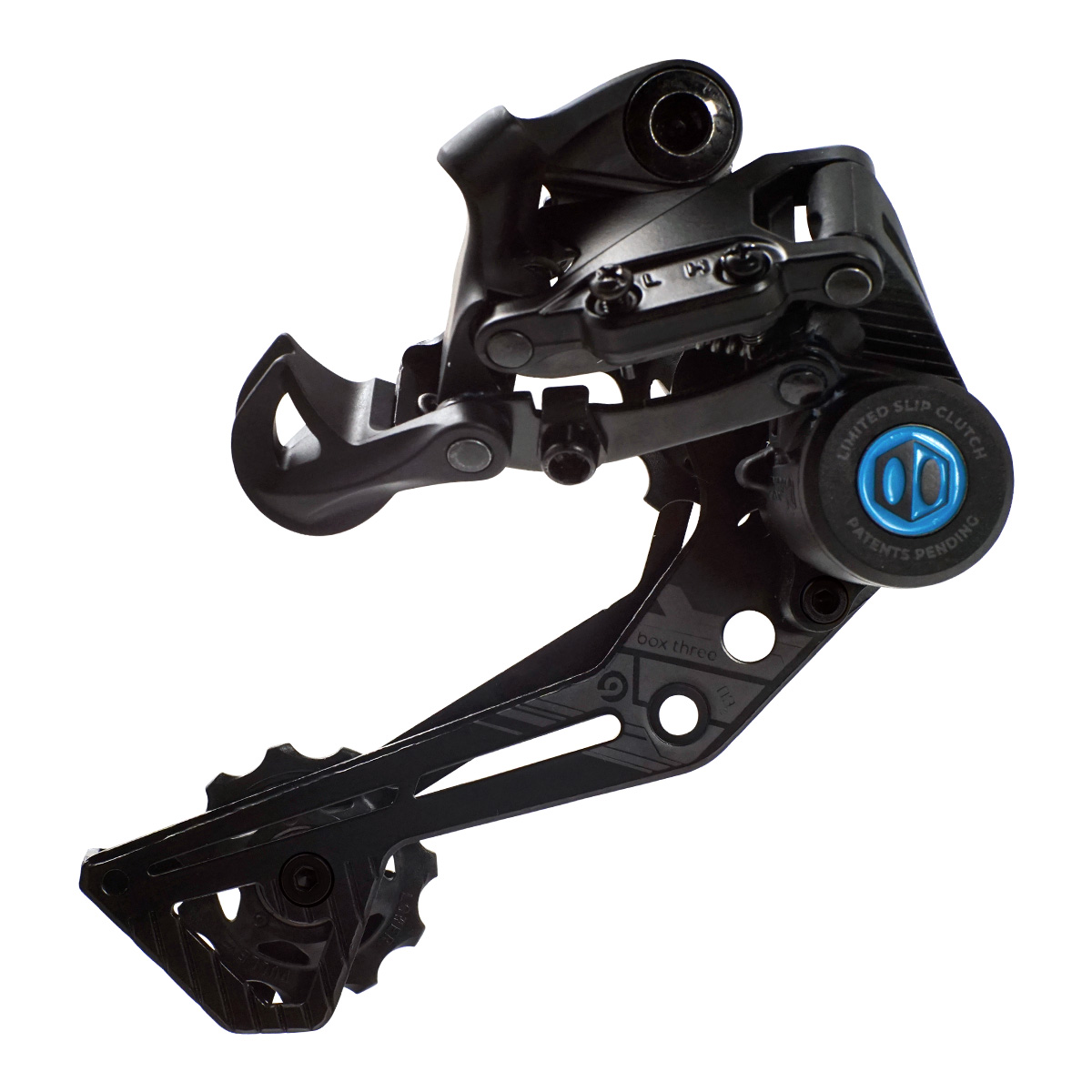 BOX Three Prime 9 Derailleur(9spd), X-Wide Cage - Black