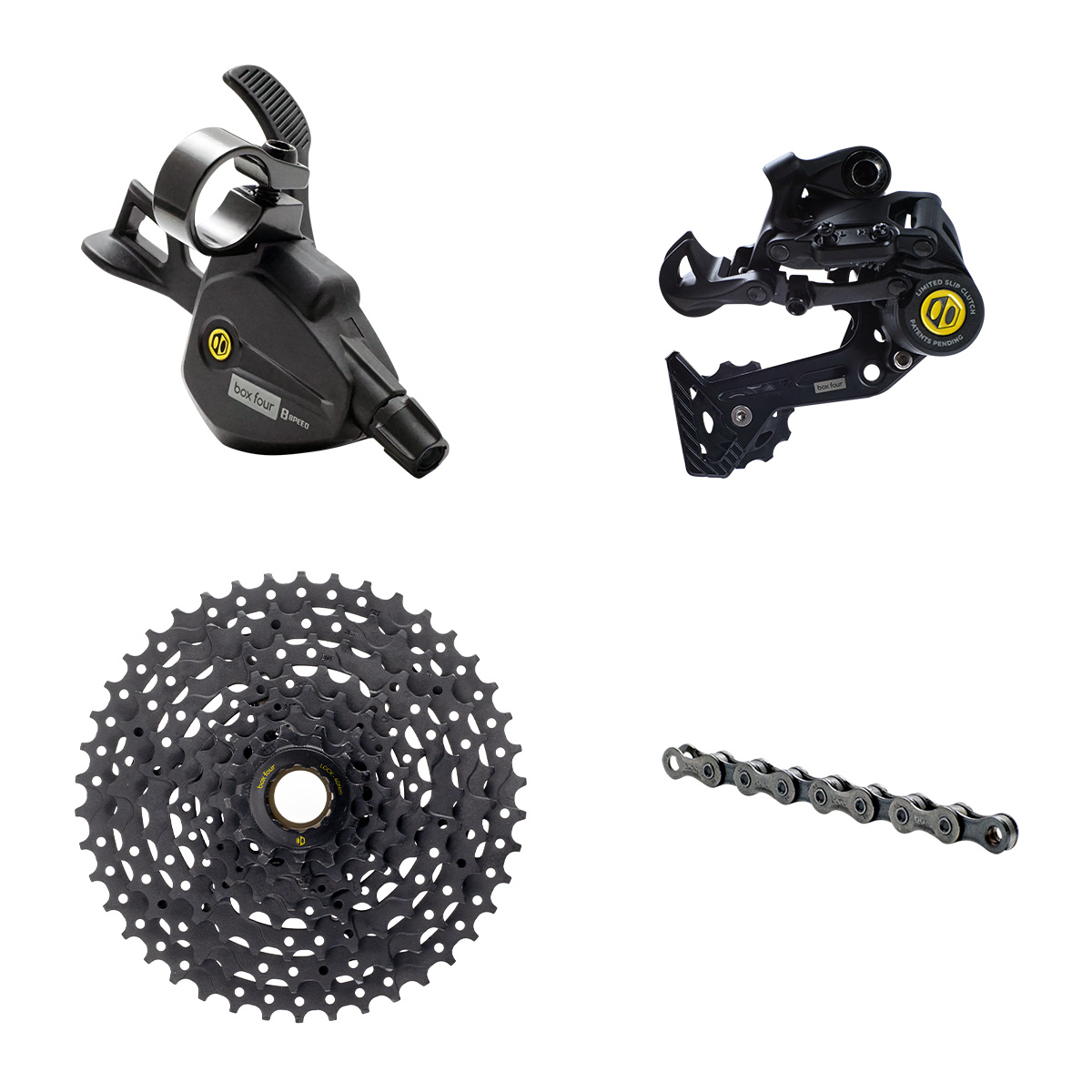 BOX Four Prime 9 (8 Speed) Groupset, Multi Shift, 11-42t