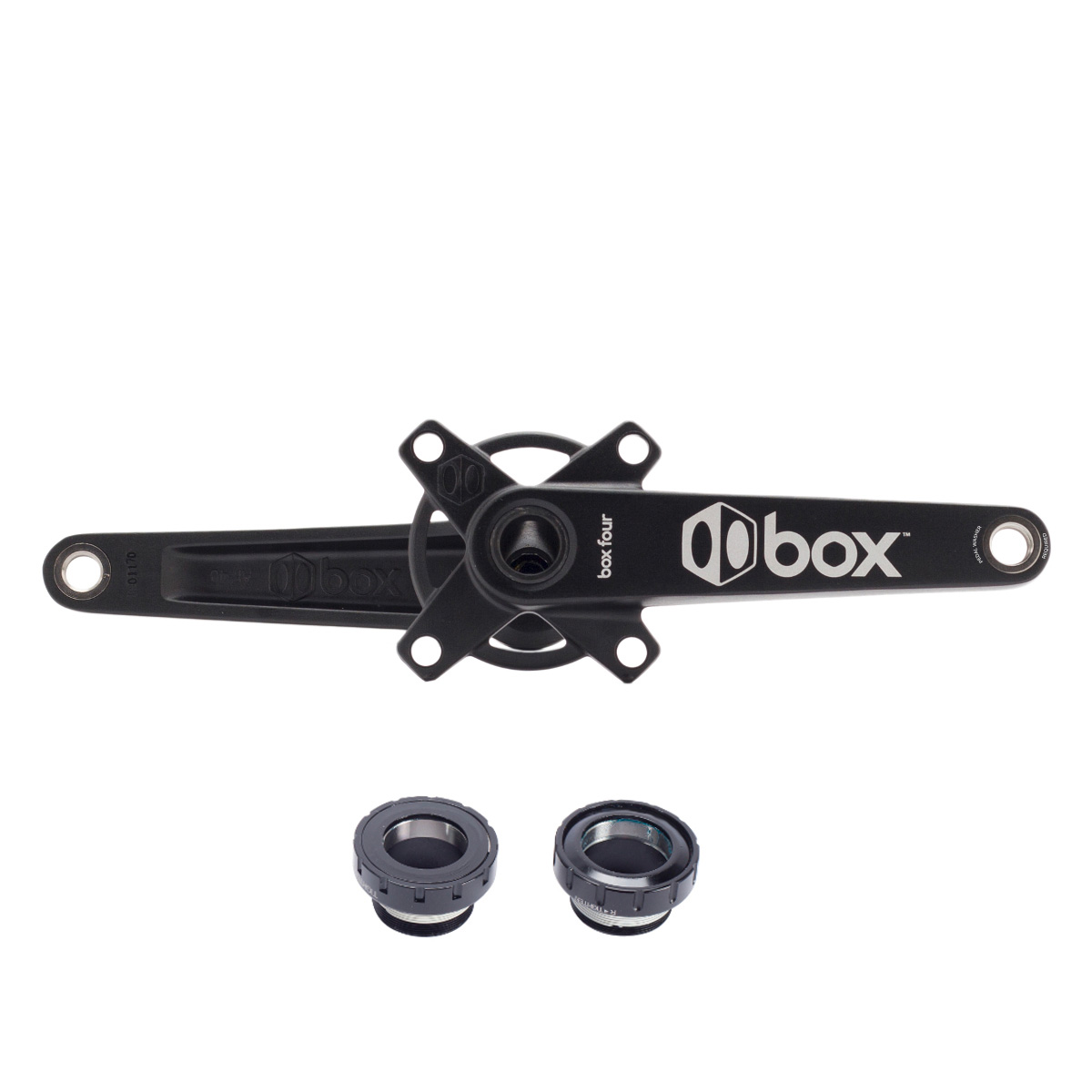 BOX Box Four Crankset with BB, 165mm - Black
