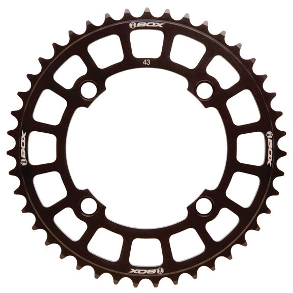BOX Cosine Chainring, 104BCD x 38t - Black