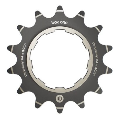 BOX Box One 3/32" CNC Cr-Mo Cog, Black - 14t