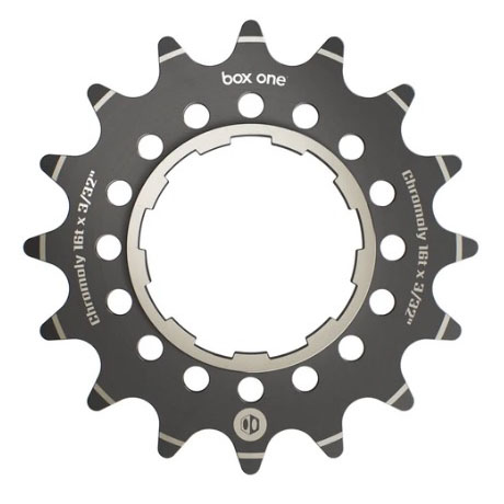 BOX Box One 3/32" CNC Cr-Mo Cog, Black - 16t