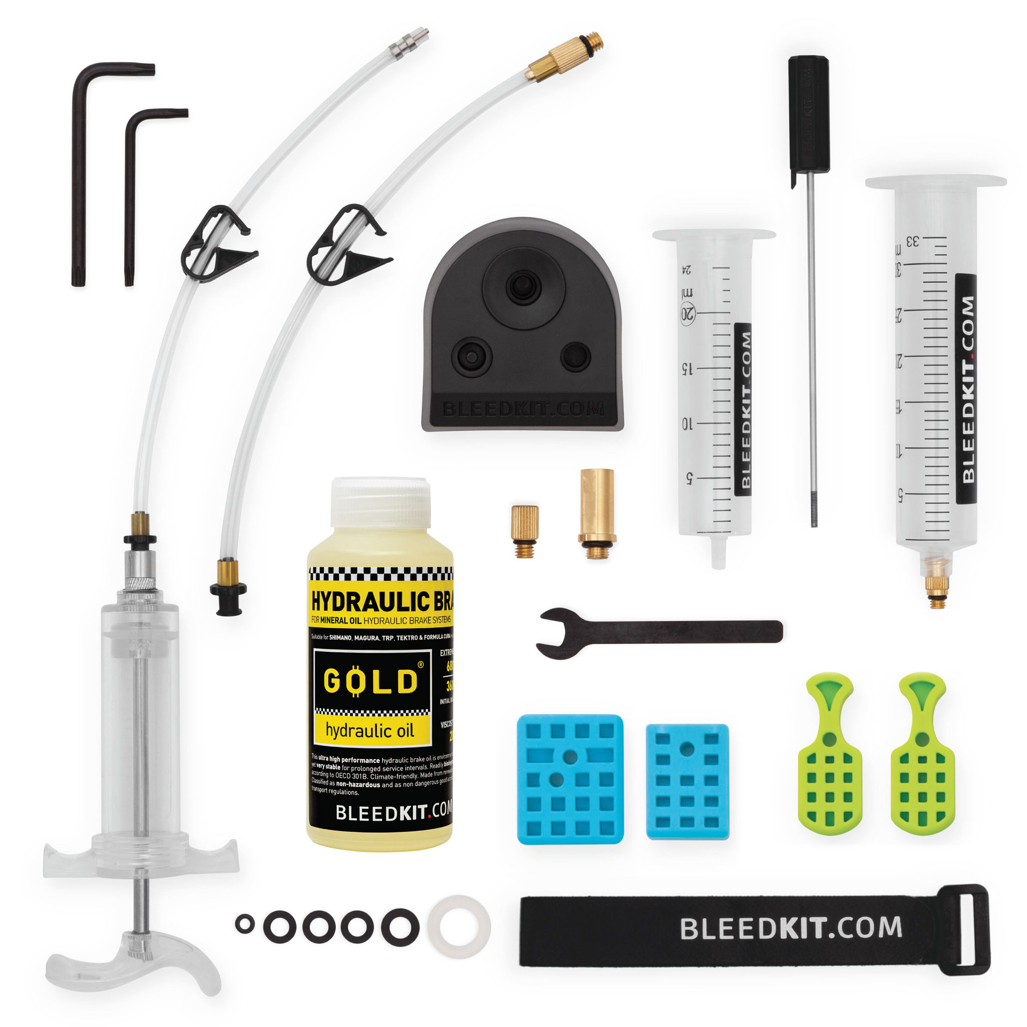 Bleedkit.com Workshop Gold Mineral Oil Master Bleed Kit