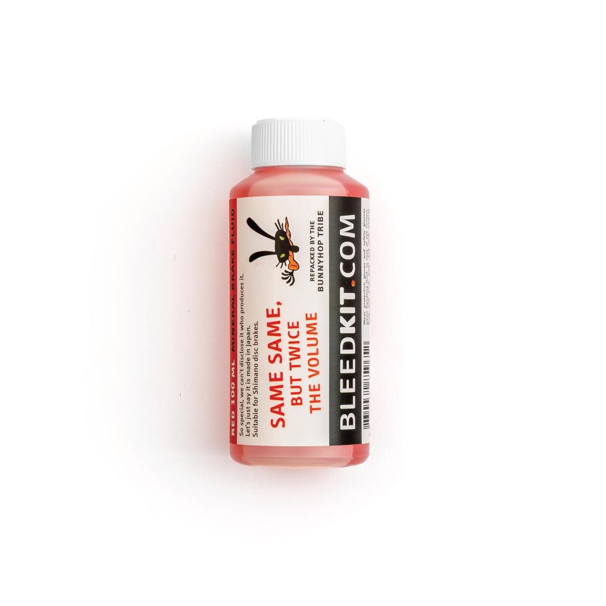 Bleedkit.com Mineral Oil Brake Fluid (Shimano) Red - 100ml