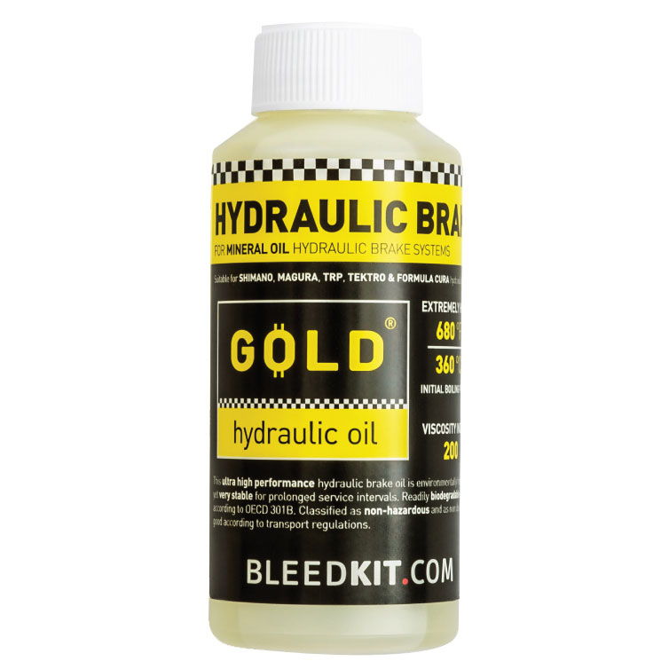Bleedkit.com Mineral Oil Brake Fluid (Shimano) Gold - 100ml