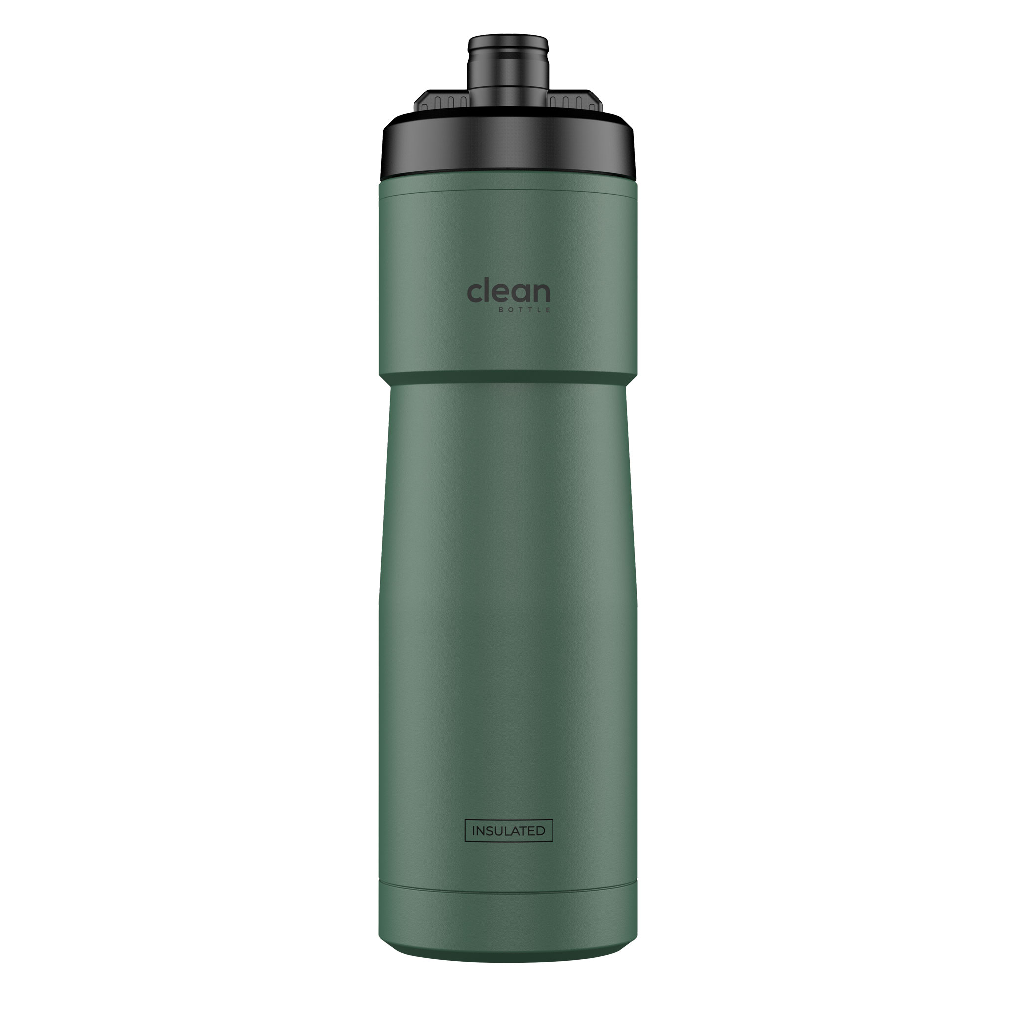 Clean Bottle Sport 23 Water Bottle, Green - 23oz