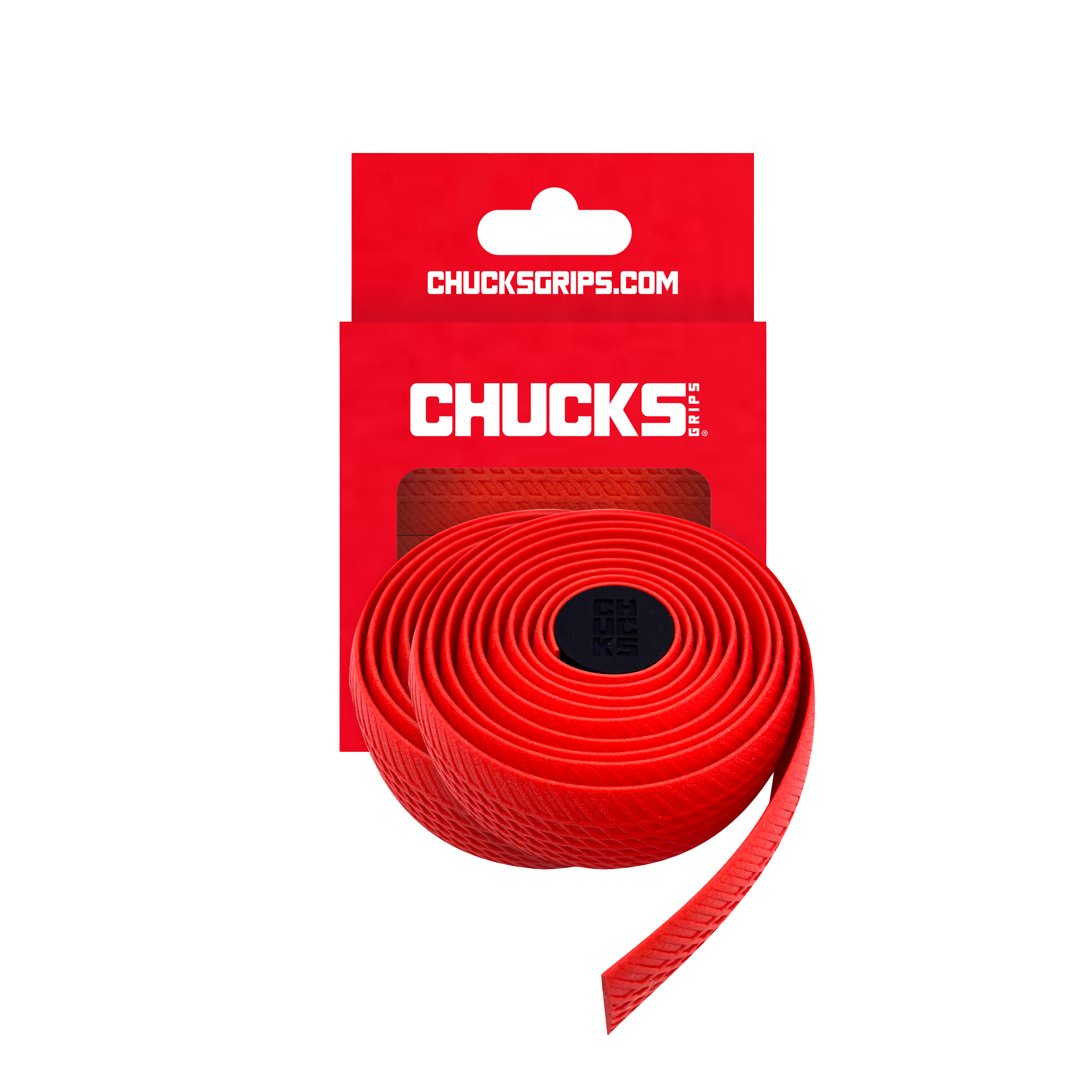 Chucks Grips Silicone Handlebar Tape 3mm, Red