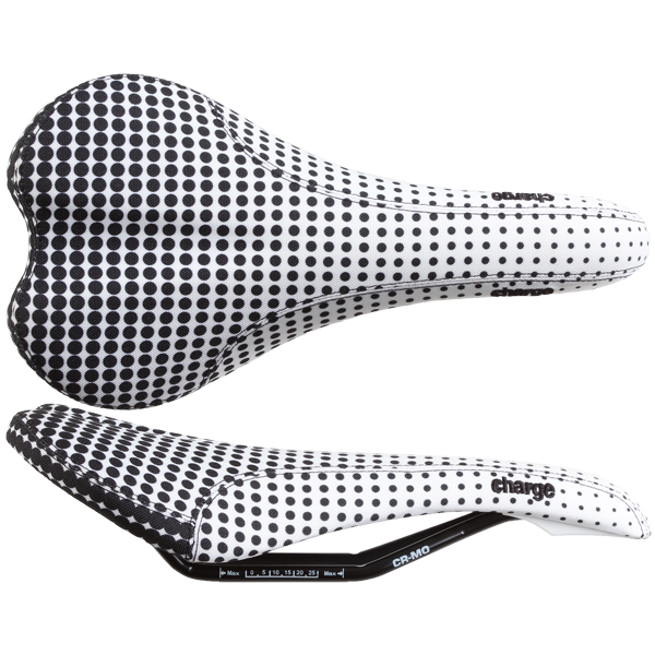 Charge Bikes Spoon Saddle, CrMo, Dot Fade