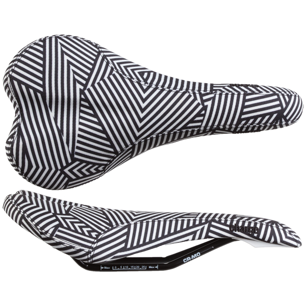 Charge Bikes Spoon Saddle, CrMo,  Dazzle
