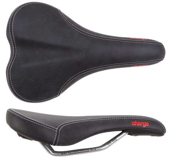 Charge Bikes Ladle Saddle, CrMo, Black