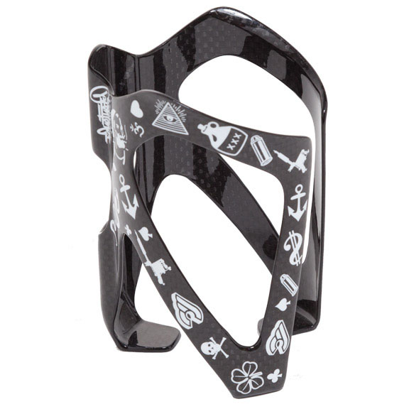 Cinelli Mike Giant Harry's Carbon Fiber Bottle Cage, Black