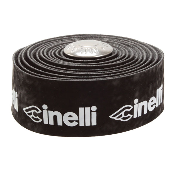 Cinelli Cinelli Logo Velvet Handlebar Tape, Black