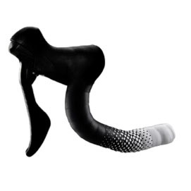 Ciclovation Leather Touch Handlebar Tape, Fusion Dot Blk/White
