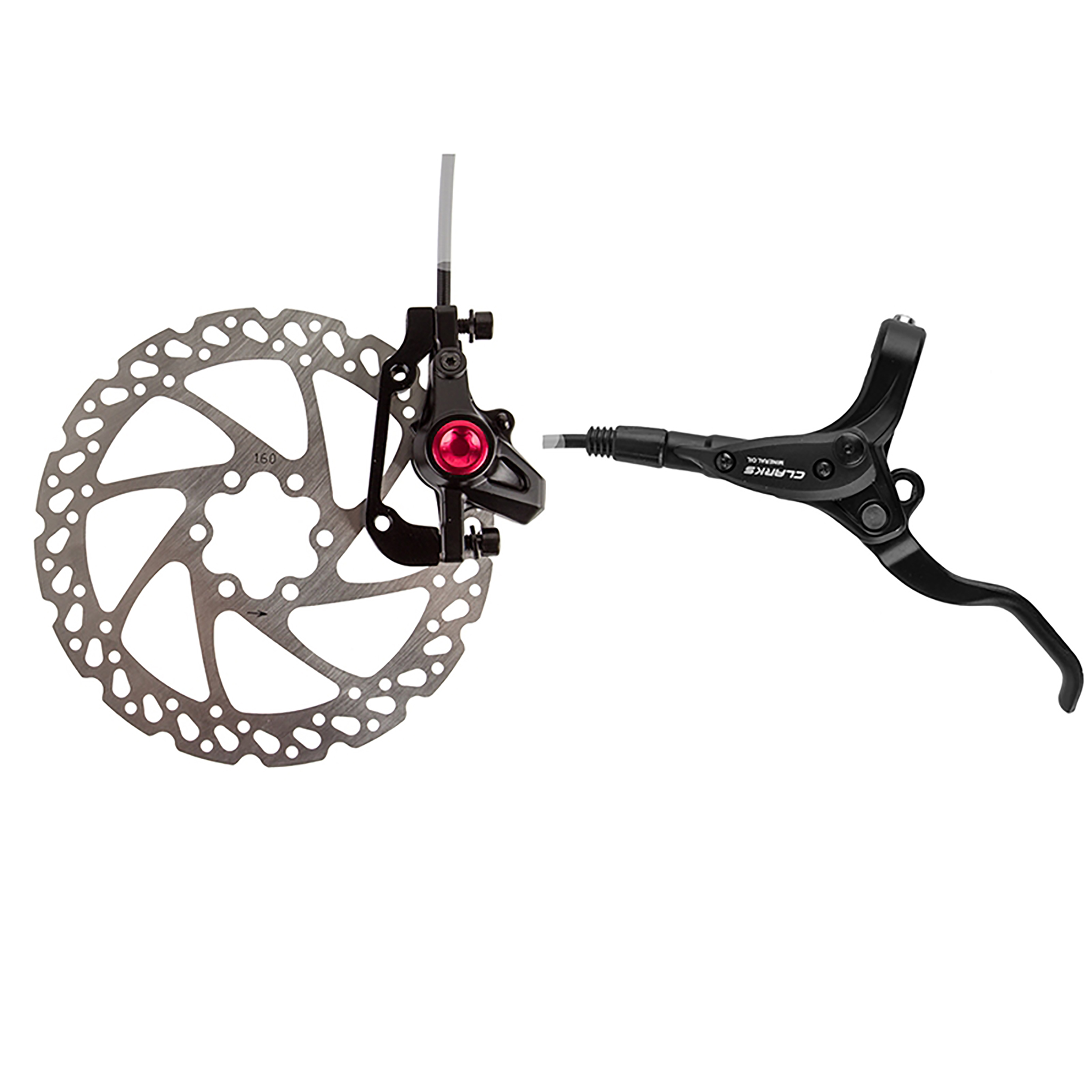 Clarks M2-F Hydraulic Front Disc Brake, 74/160mm