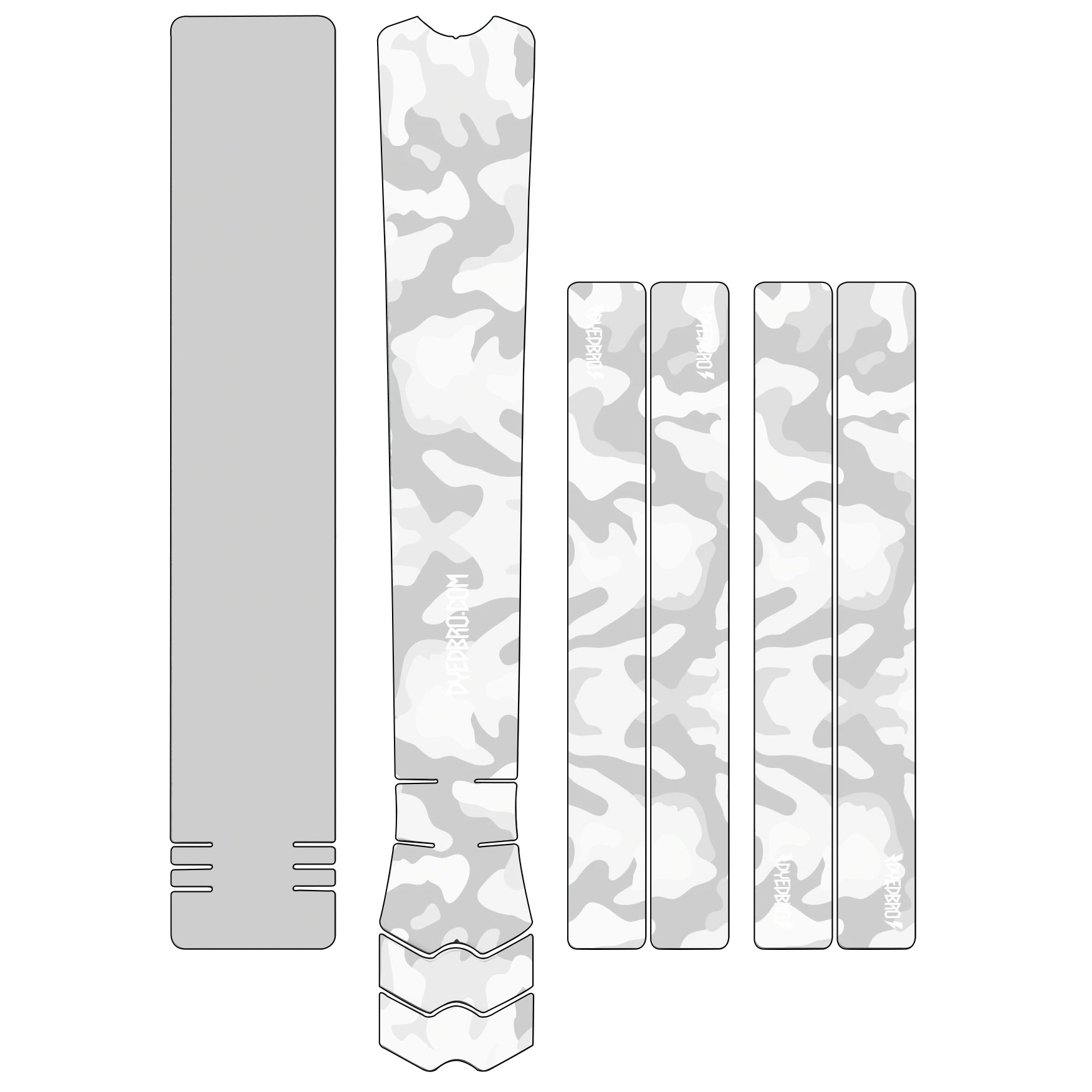 DYEDBRO Frame Protection, Camo White 