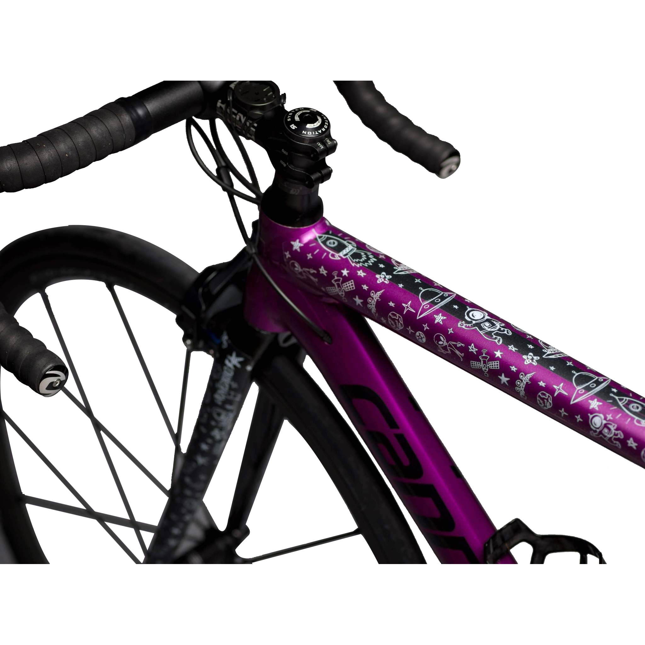 DYEDBRO Frame Protection, Space Trip Black 