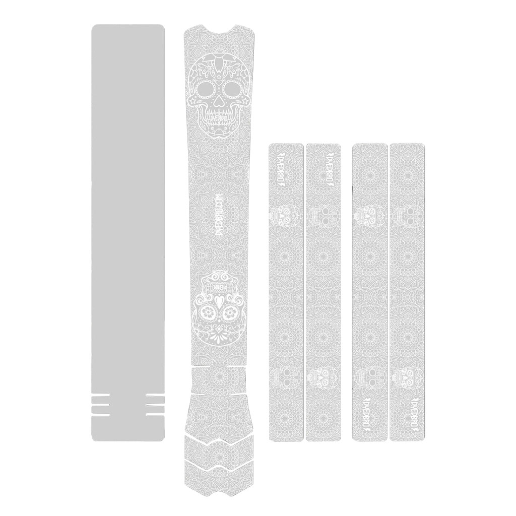 DYEDBRO Frame Protection, Día de Muertos White Gloss 