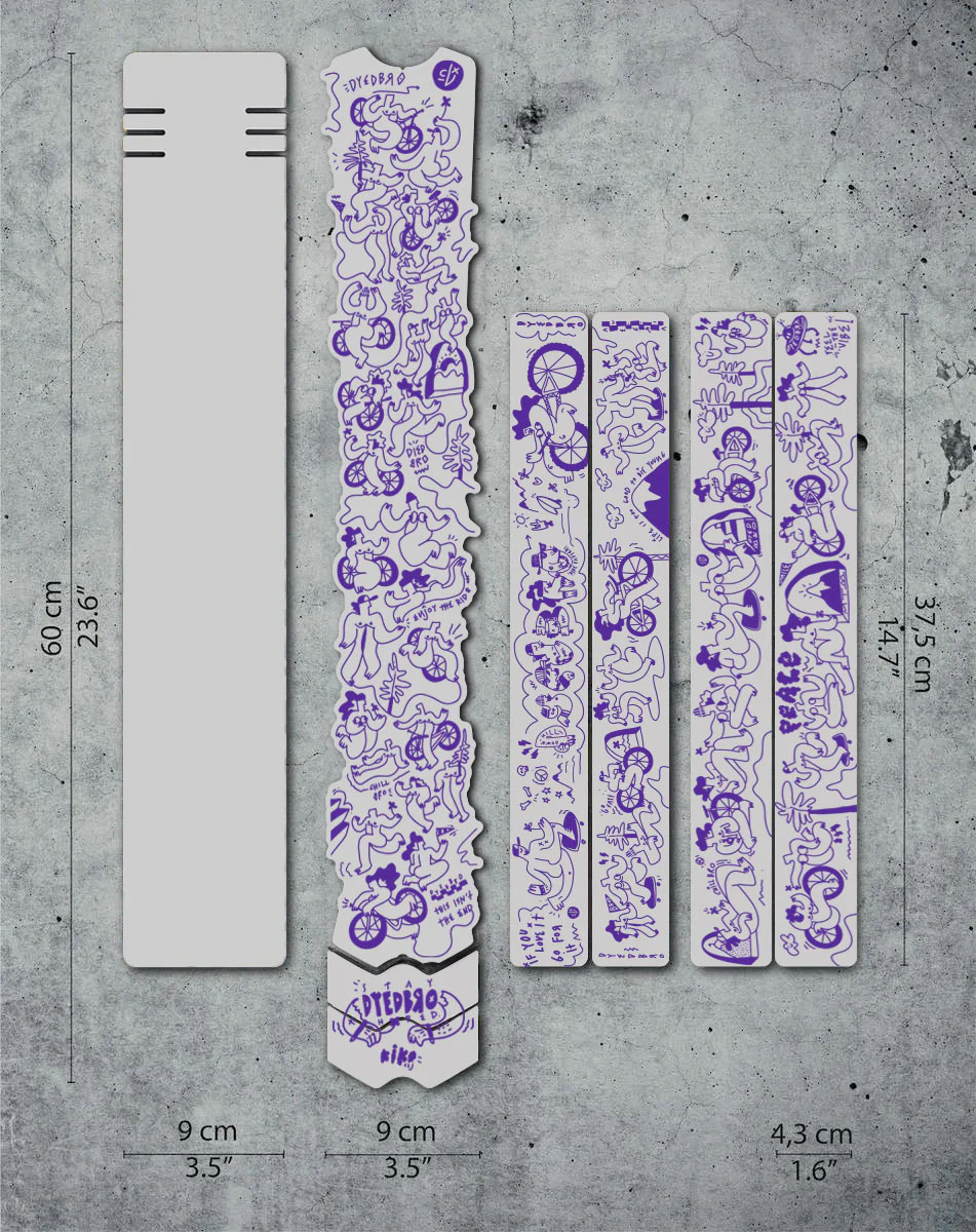 DYEDBRO Frame Protection, Kiko Dark 