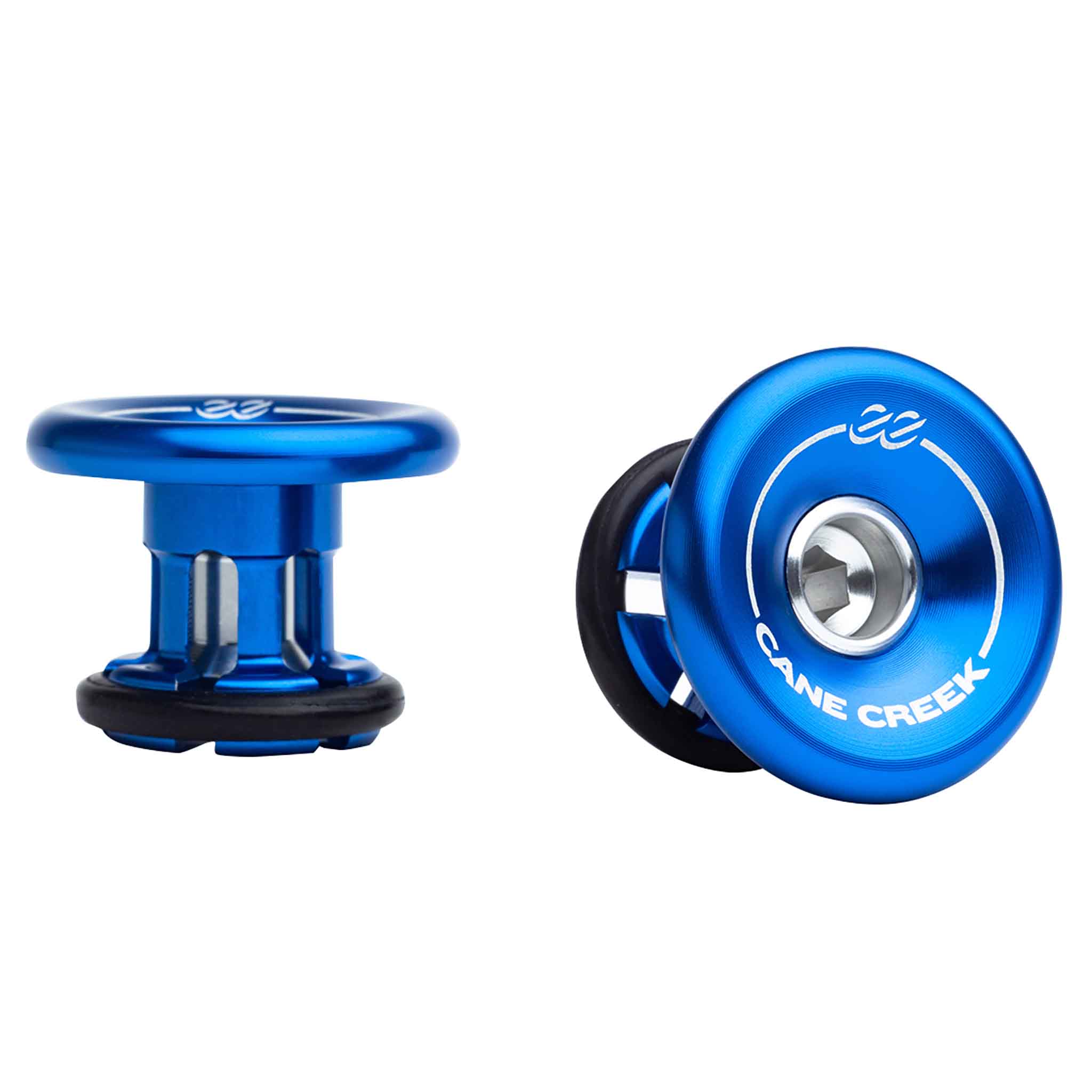 Cane Creek ee BarKeep Bar End Plugs, Blue Pair